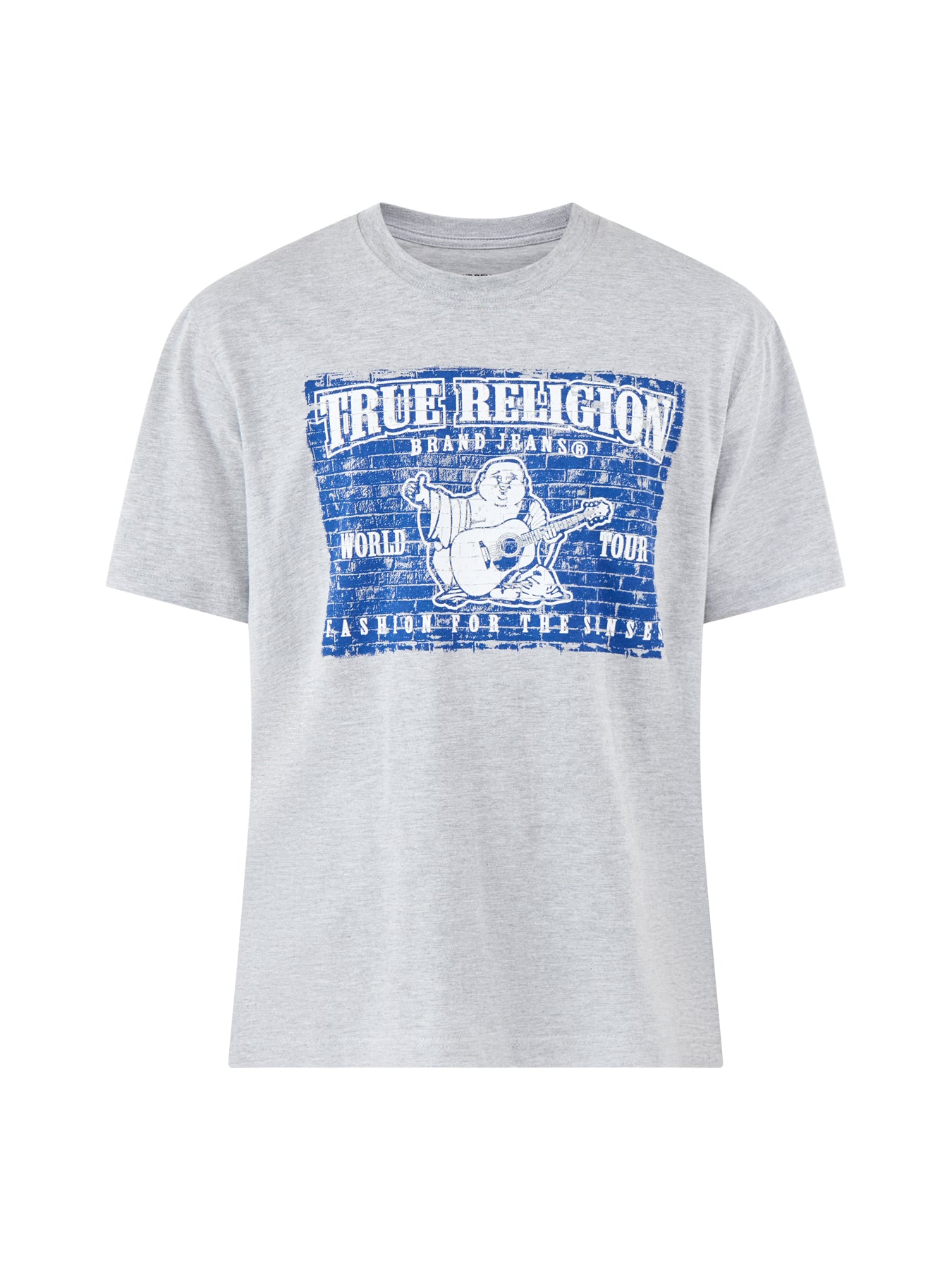 Brick Buddha Graphic T-Shirt Grey