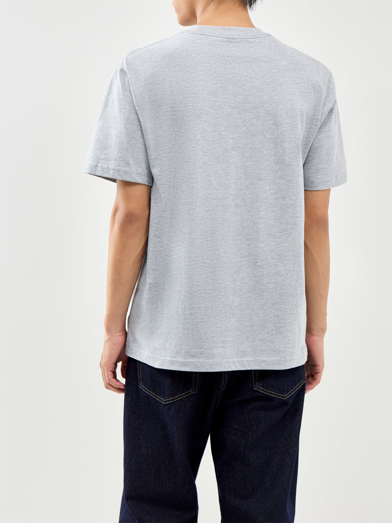 Brick Buddha Graphic T-Shirt Grey