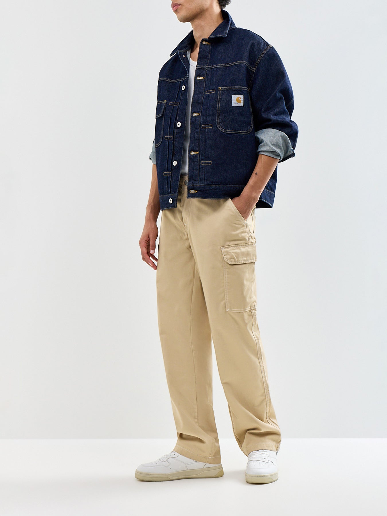 Cargo Trousers Beige