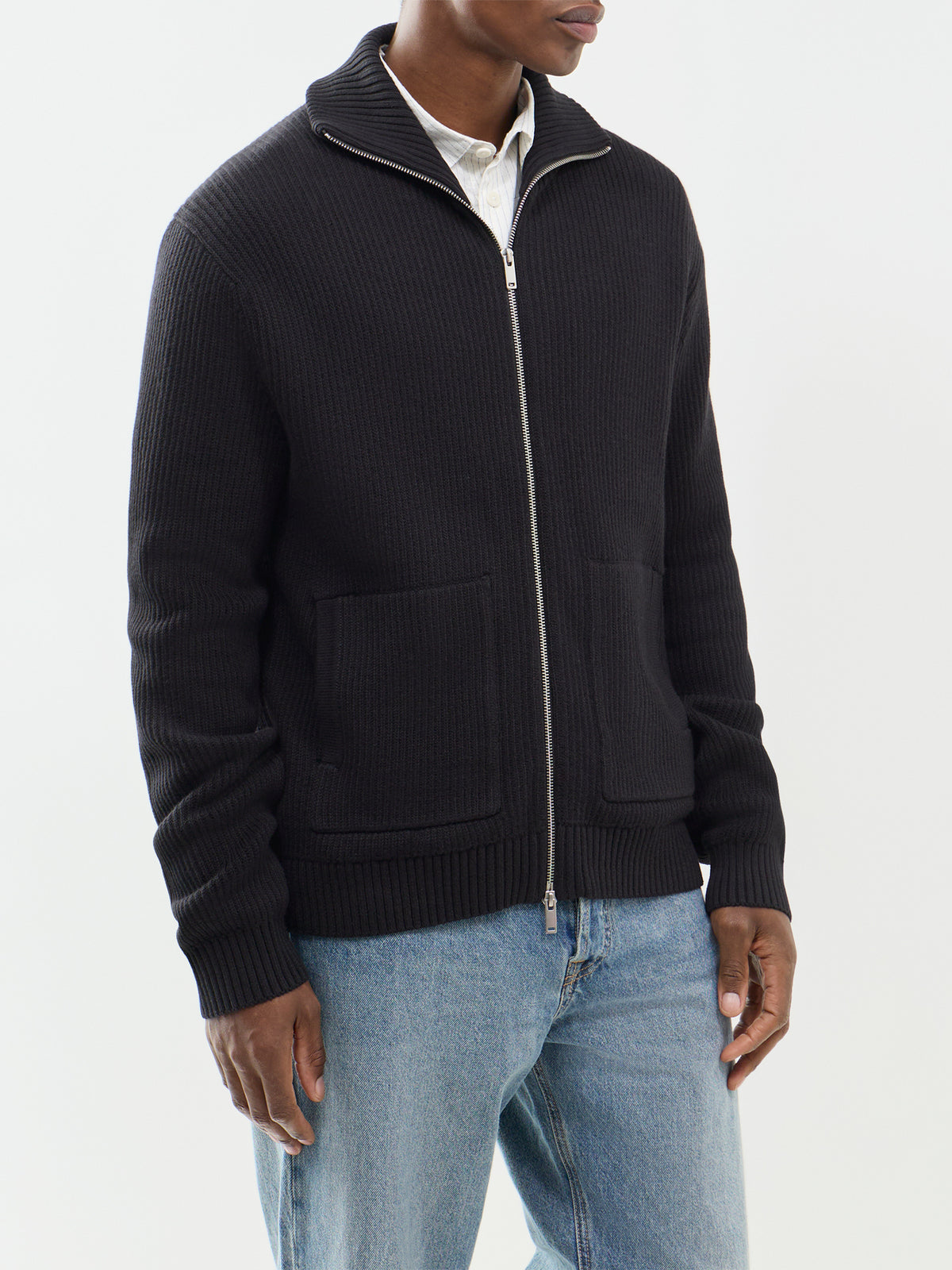 Stay Regular Zip Cardigan