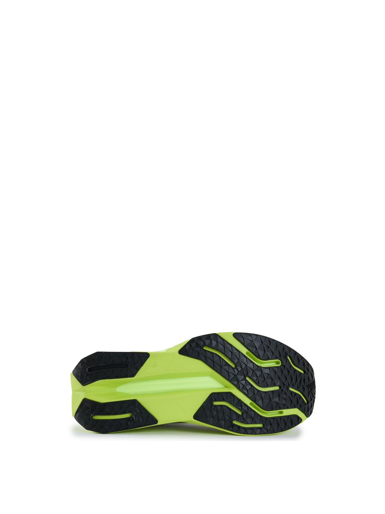 Mens NEW BALANCE Fuelcell Propel V5 Nylon Trainers Grey/lime