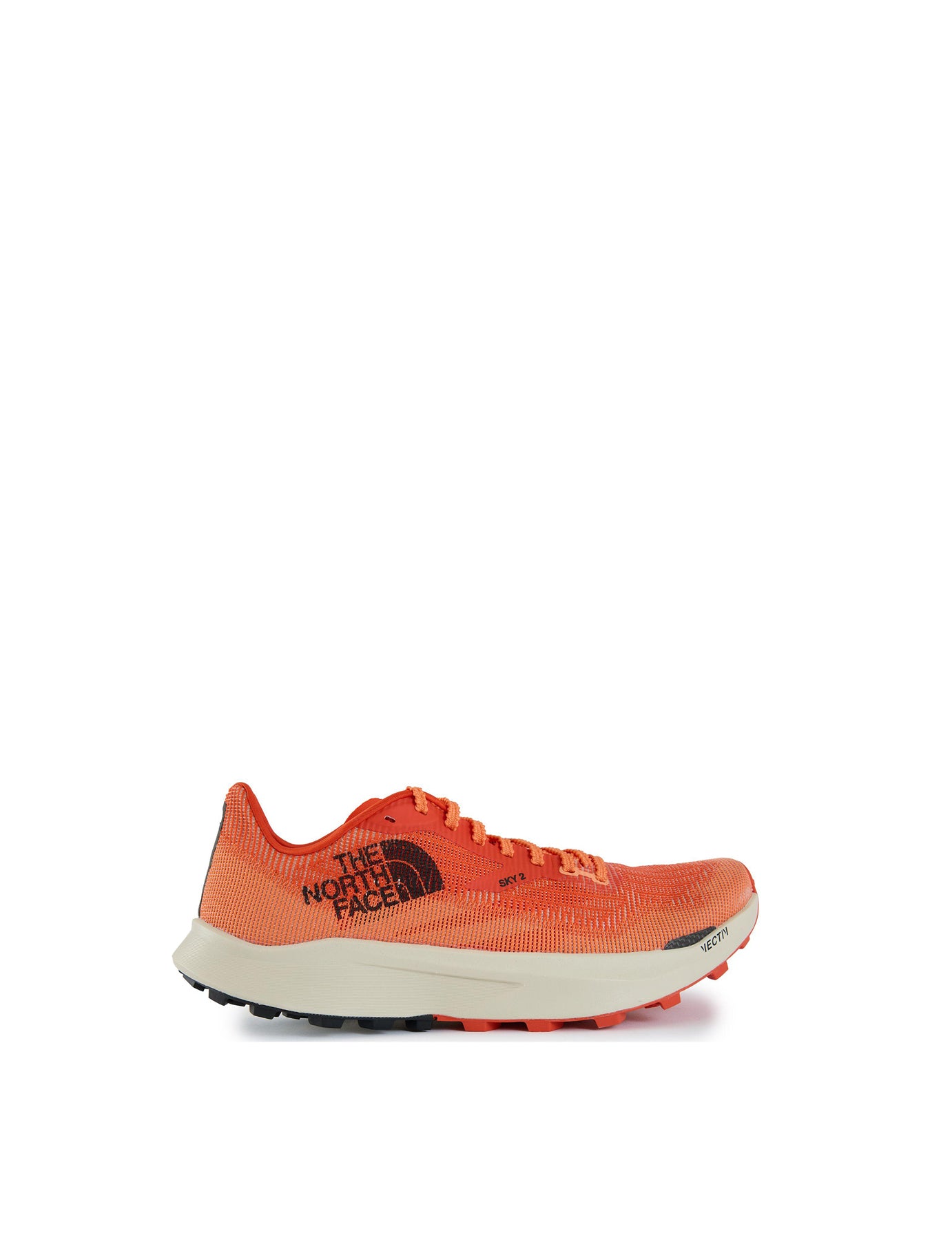 Mens THE NORTH FACE Summit Vectiv Sky 2 Nylon Trainers Red