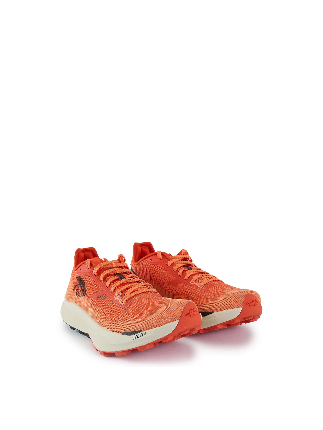 Mens THE NORTH FACE Summit Vectiv Sky 2 Nylon Trainers Red