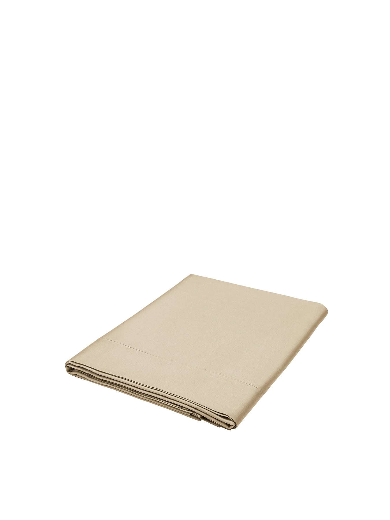 Bob 400 Thread Count Cotton Sateen Double Fitted Sheet Gold