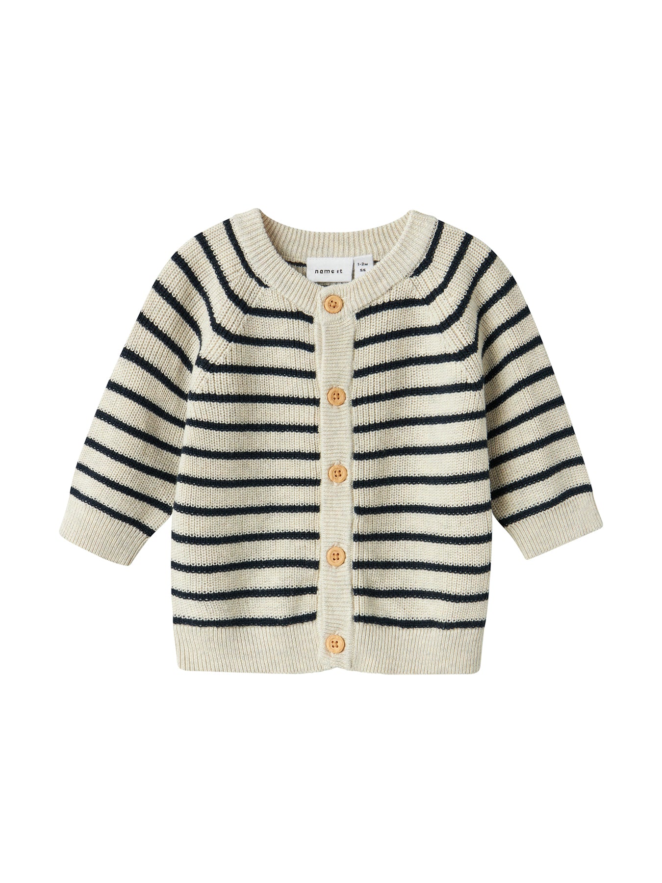 NBMMAST LS KNIT CARD NOOS