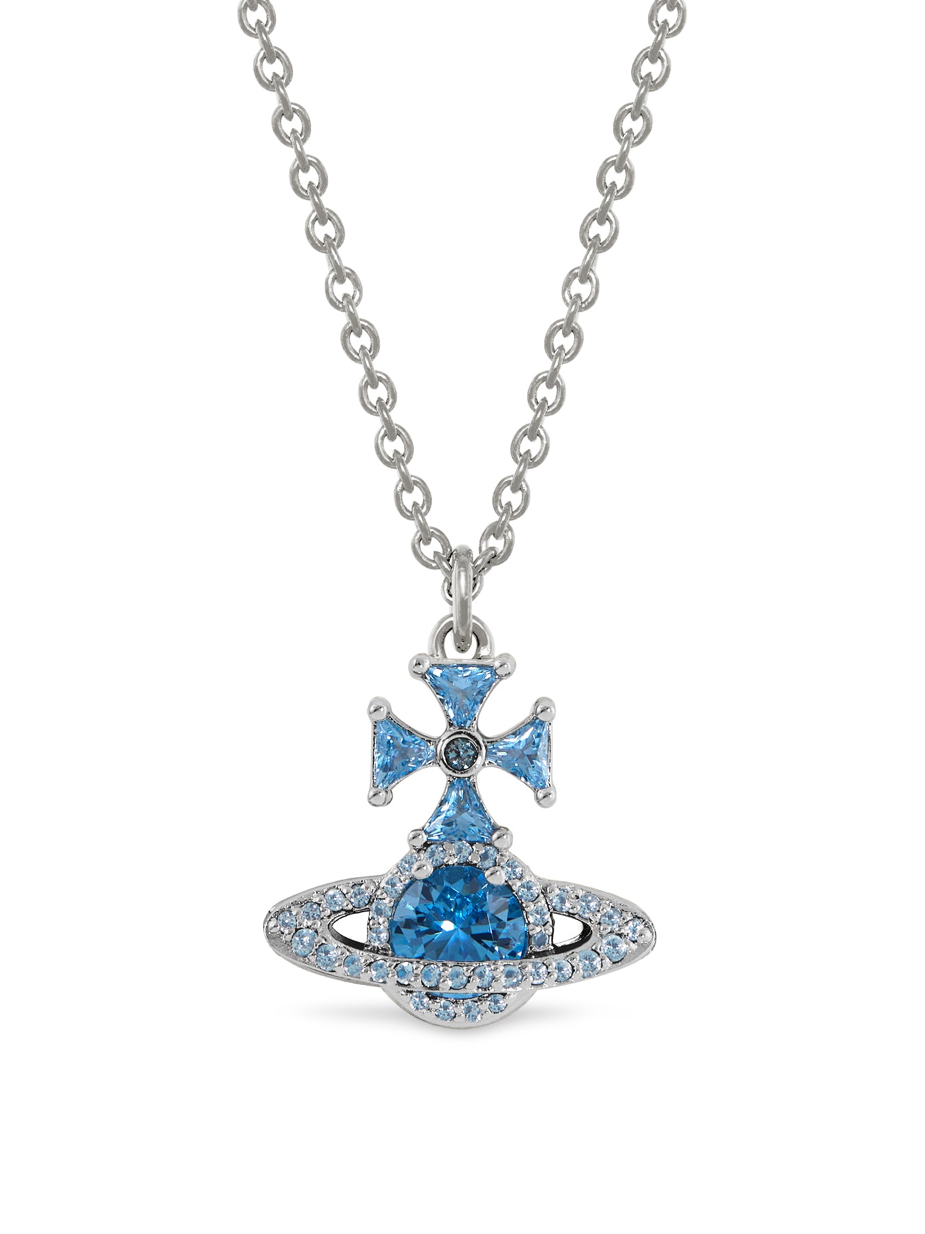 Mila Silver Pendant Necklace