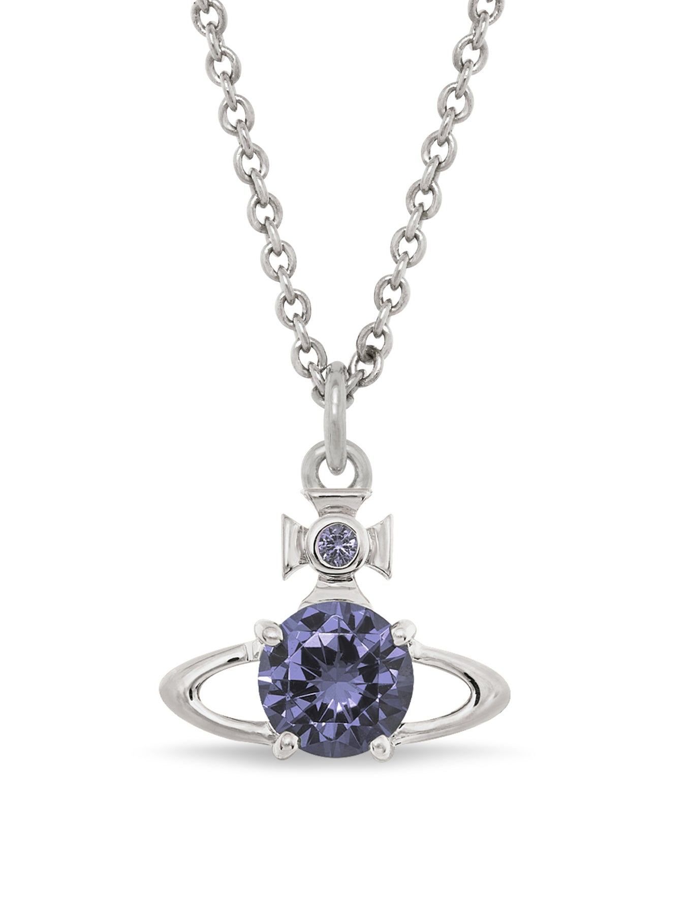 Reina Pendant Necklace Lavender