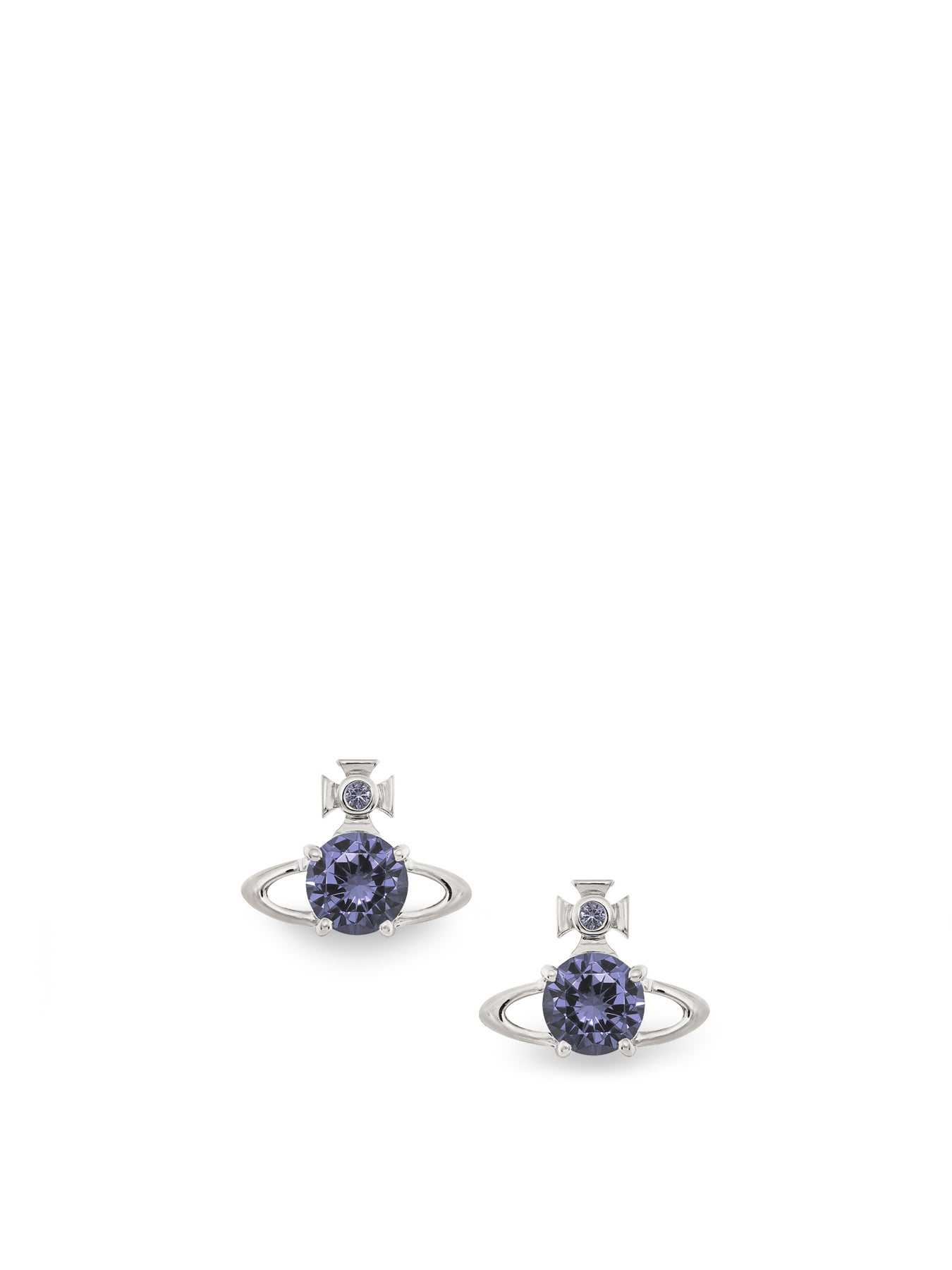 Reina Stud Earrings Lavender