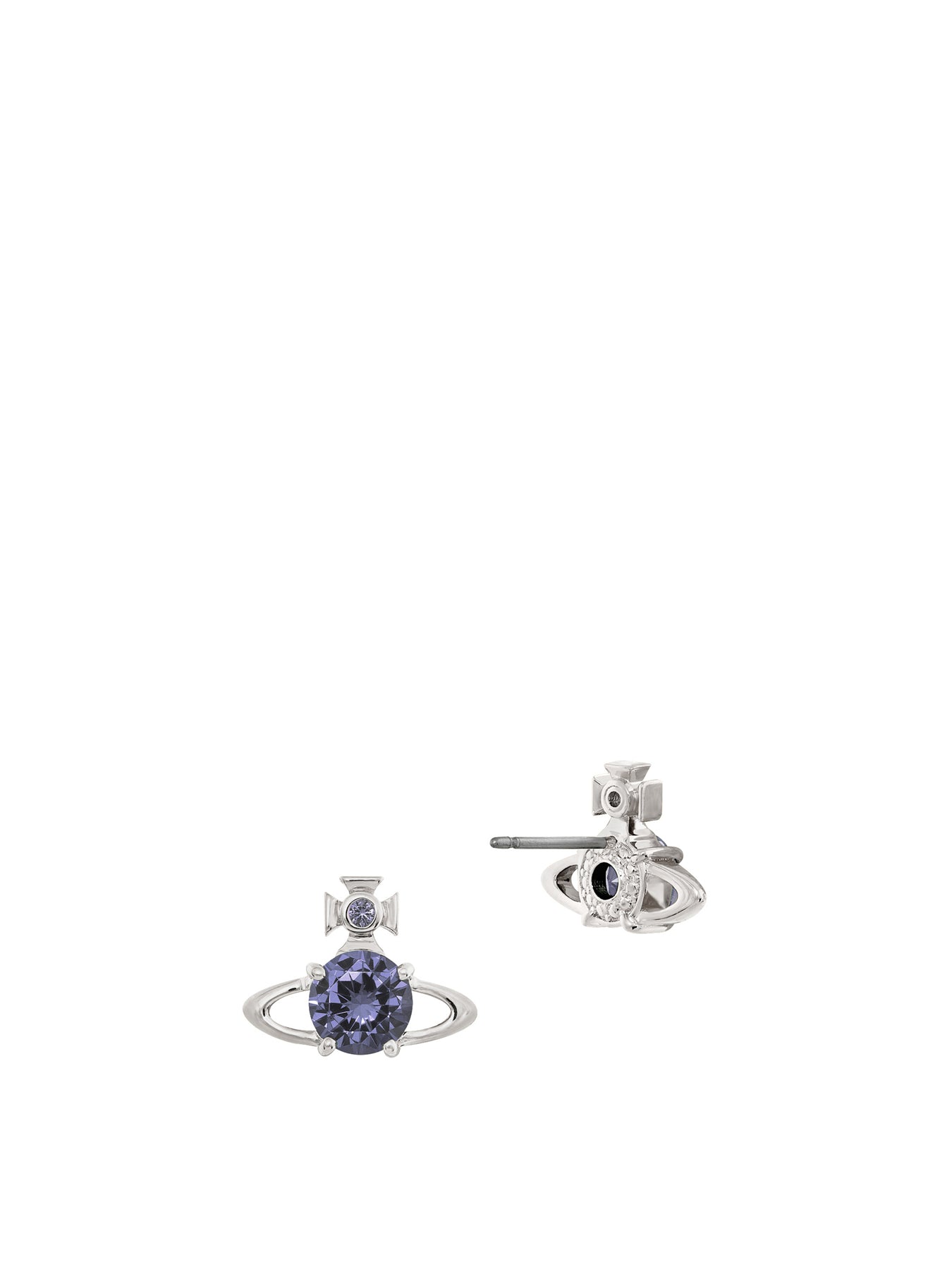 Reina Stud Earrings Lavender