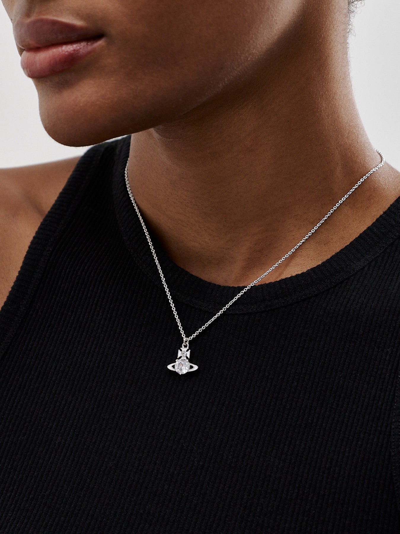 Millie Pendant Necklace Silver