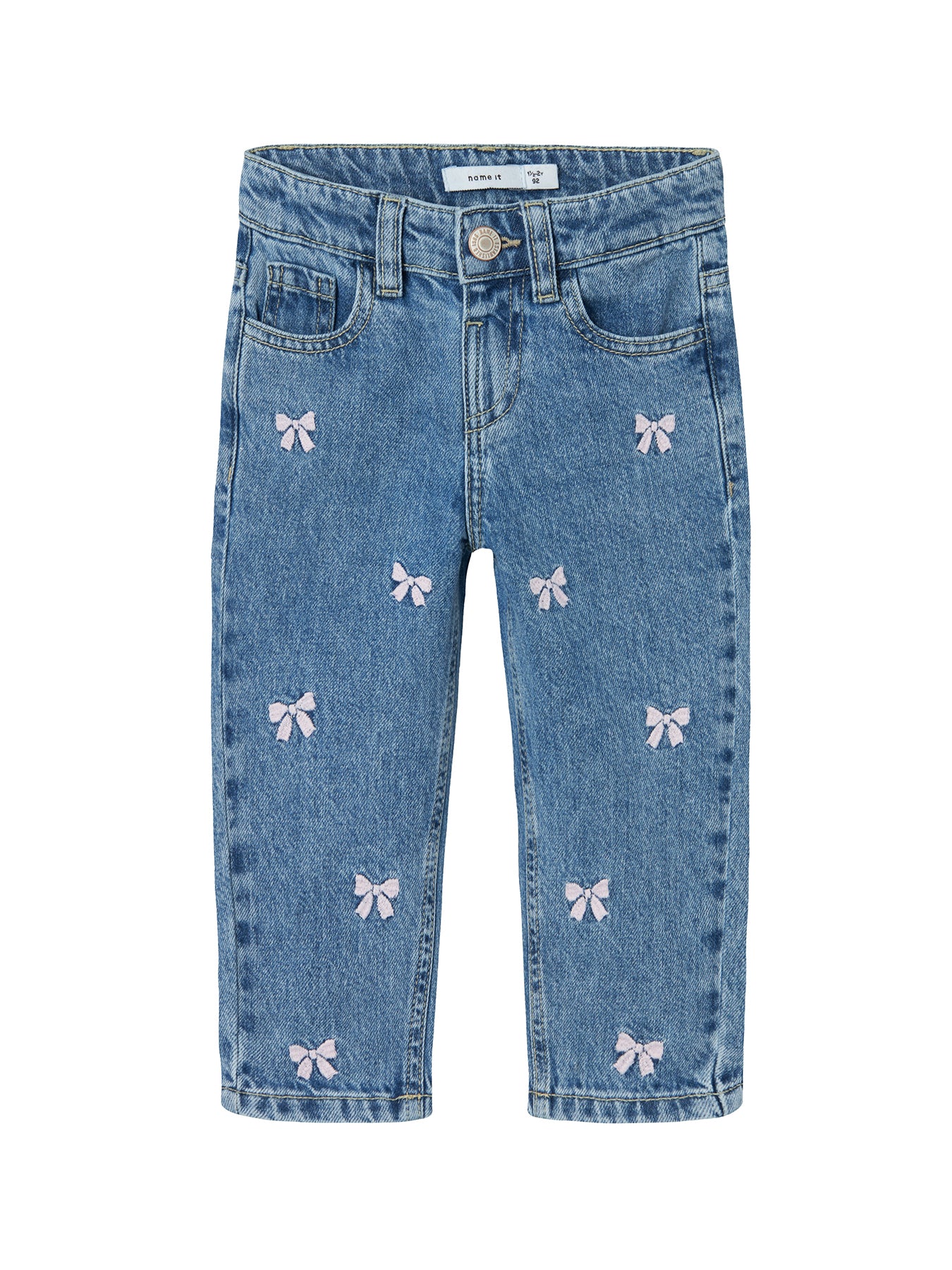 NMFBELLA MOM EMB JEANS 3285-BE NOOS