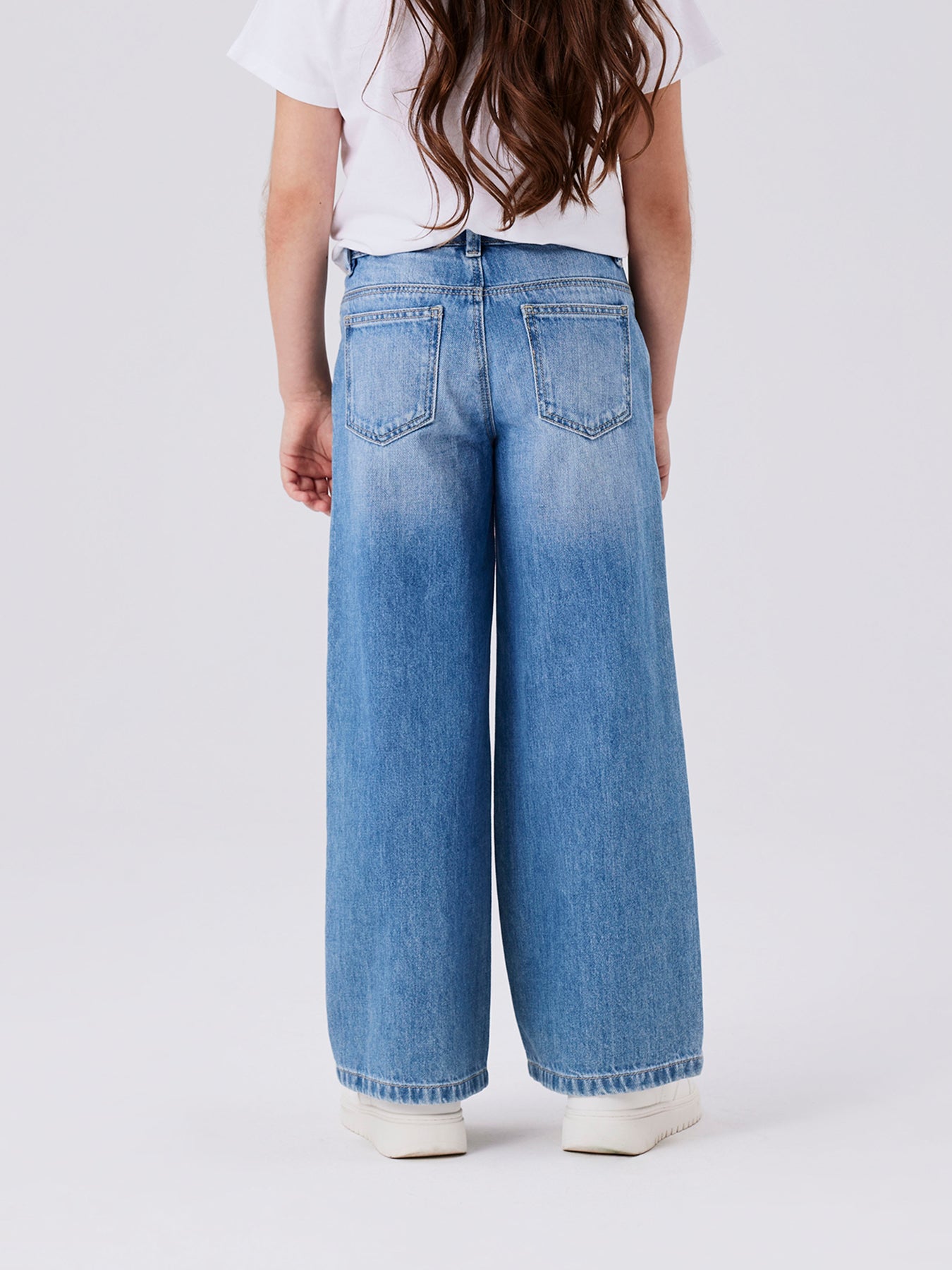 Kids’ Rose Wide Leg Jeans