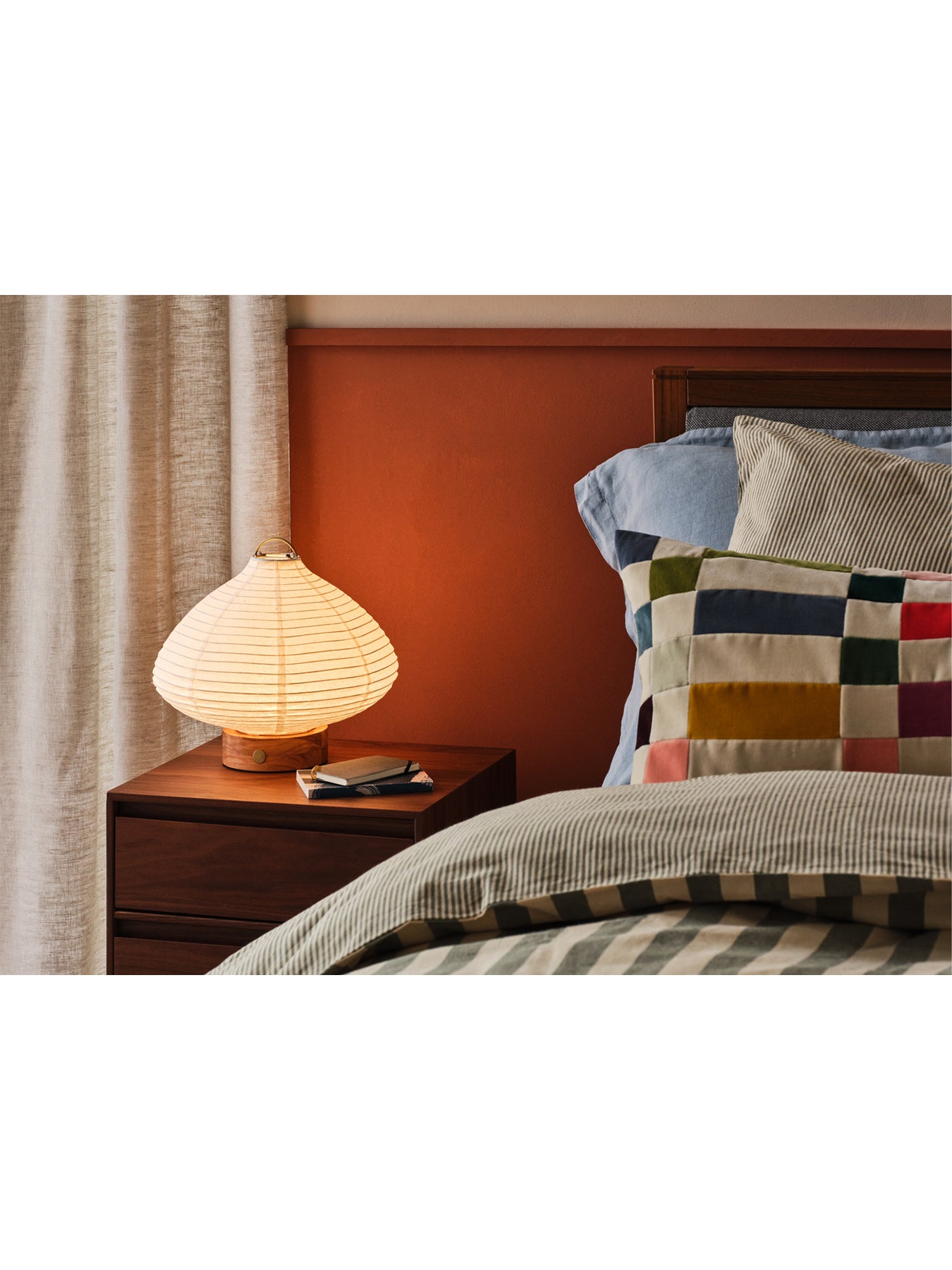Carta LED Portable Table Lamp White