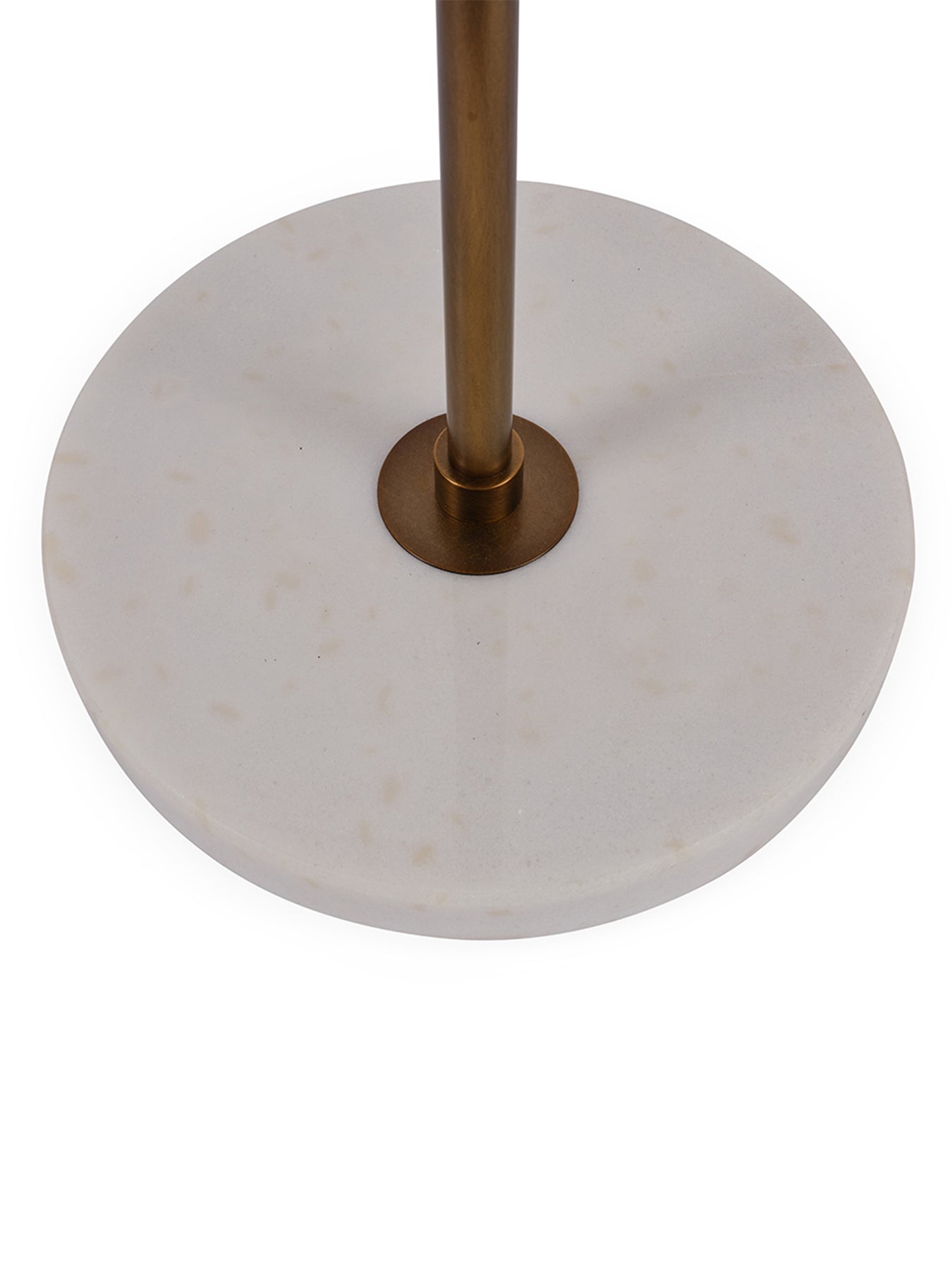 Hollis Porcelain Floor Lamp White/Bronze