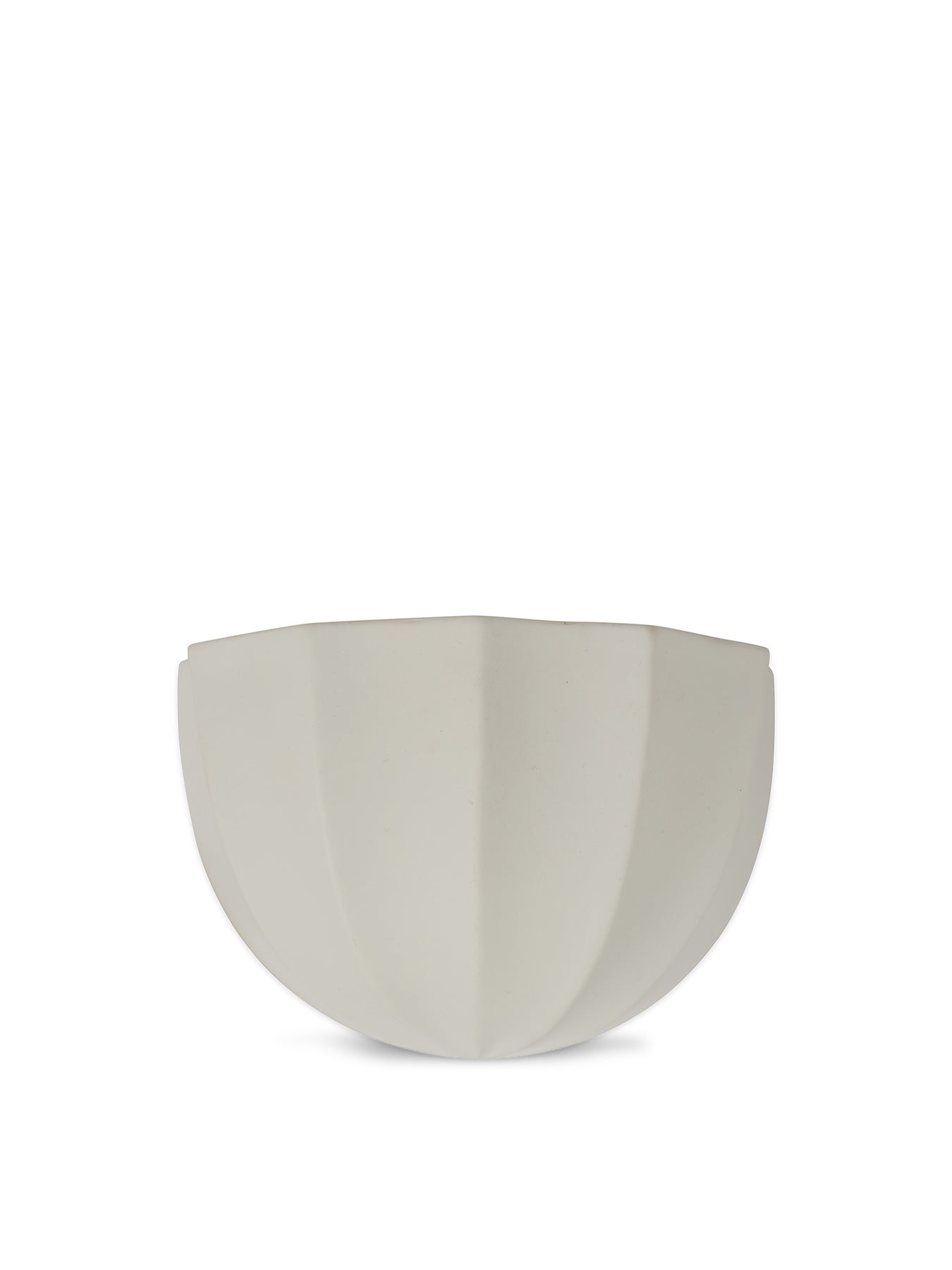 Hollis Porcelain Wall Light White/Bronze