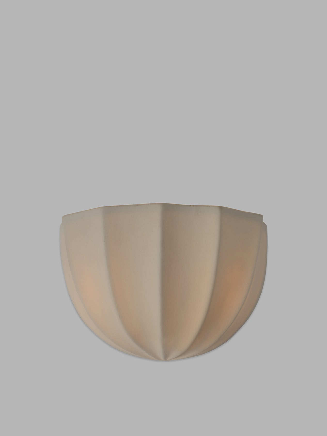 Hollis Porcelain Wall Light White/Bronze