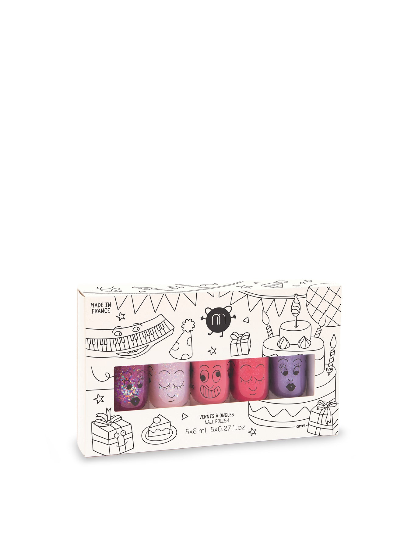 Kids' Polish Party 5 Nail Polish Set