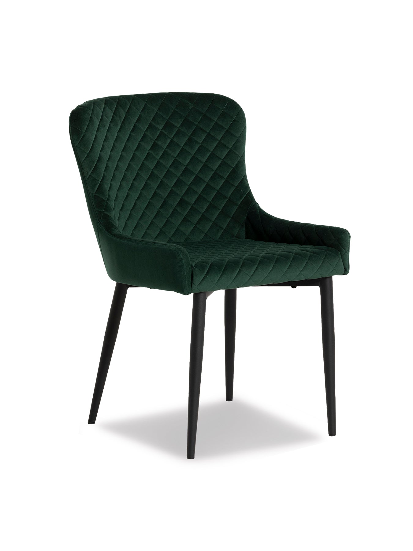 Rivington Velvet Dining Chair Green