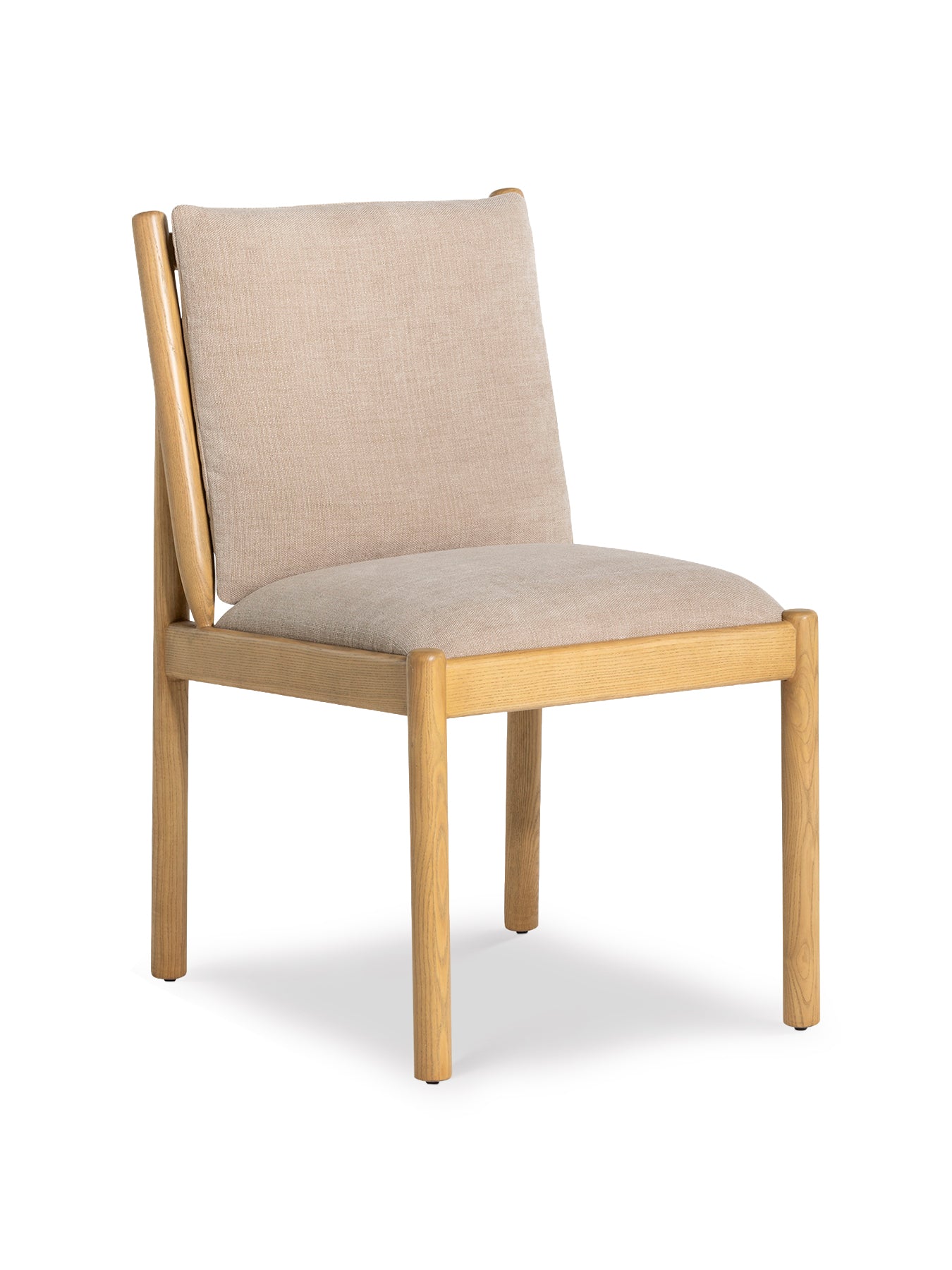 Mirna Cream Fabric Dining Chair