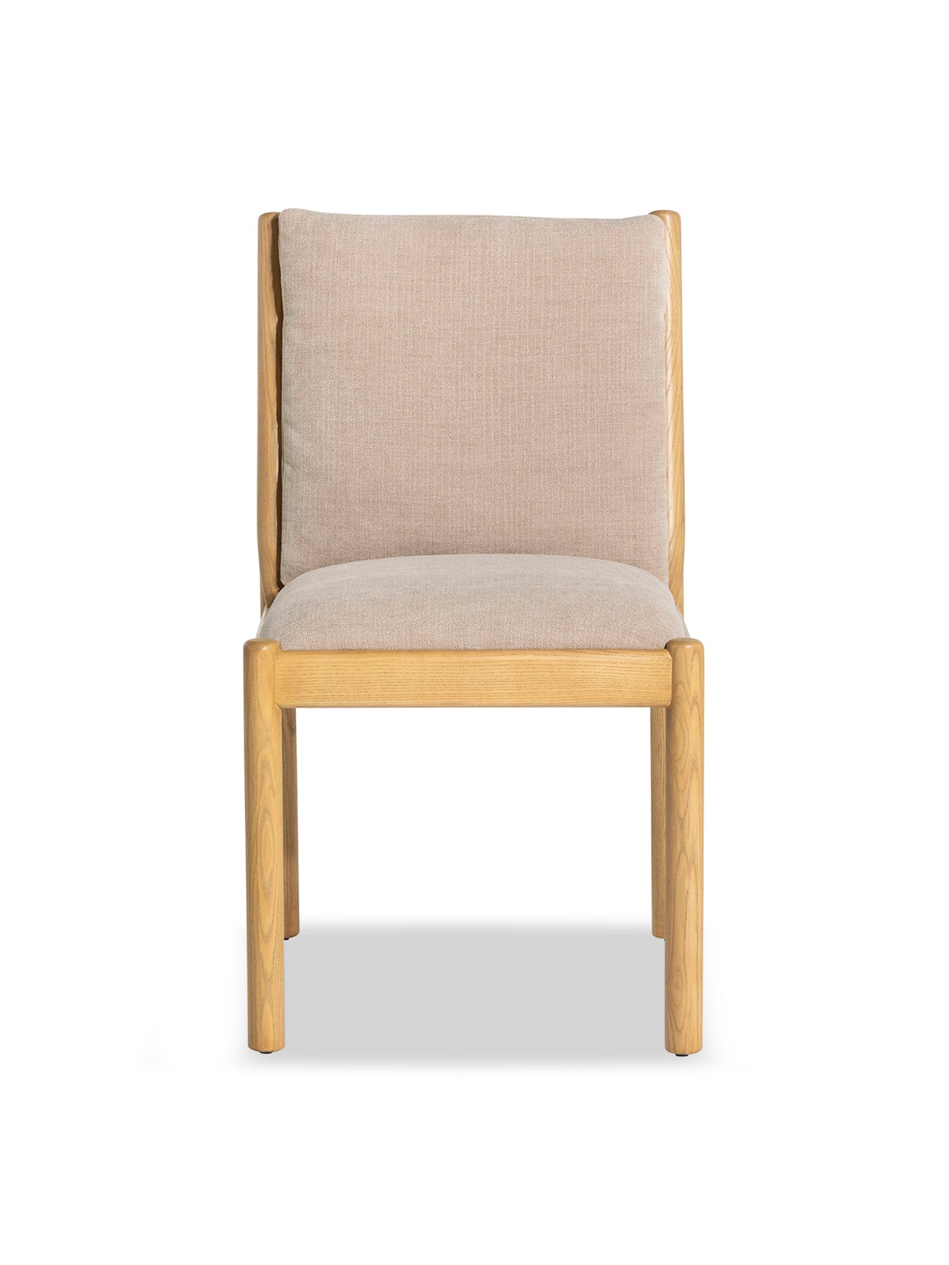 Mirna Cream Fabric Dining Chair