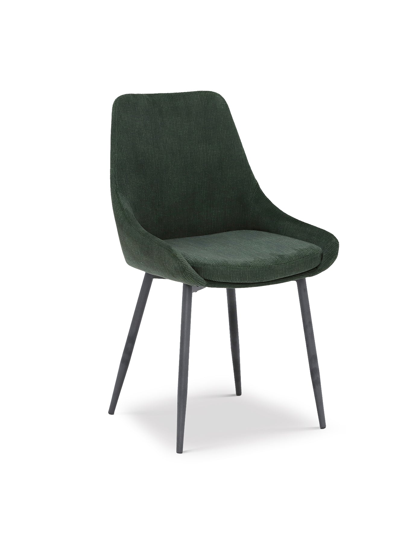 Emmett Green Cord Fabric Dining Chair