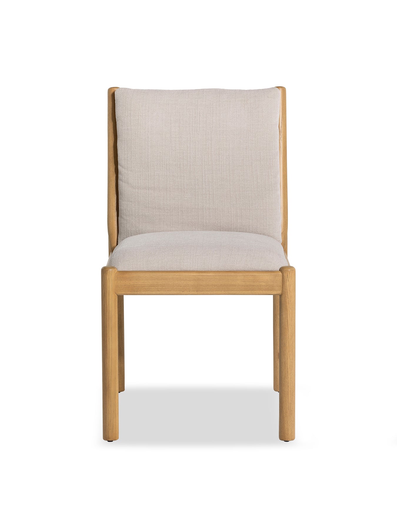 Mirna Light Grey Fabric Dining Chair