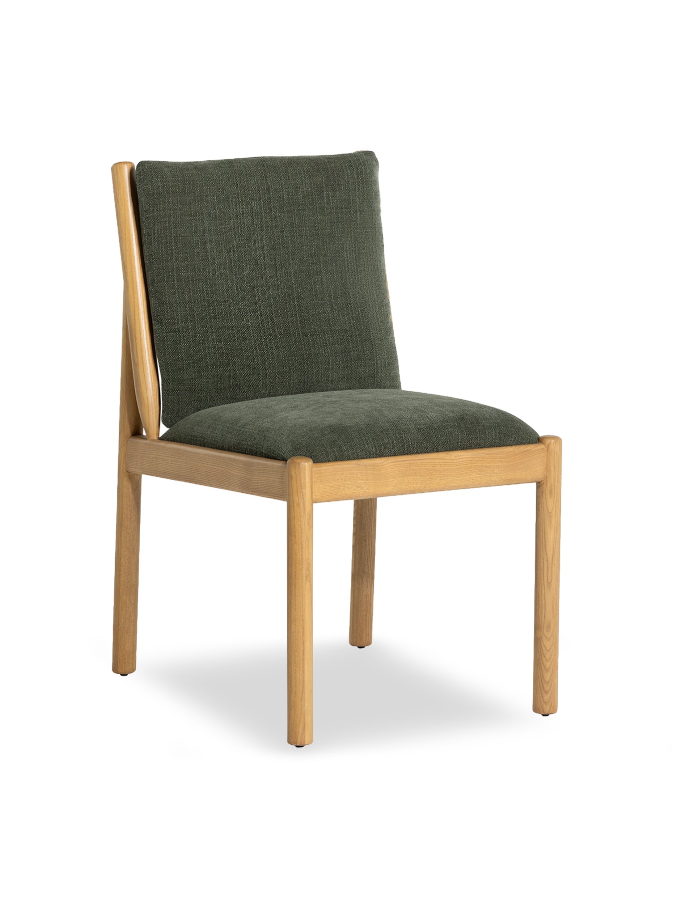 Mirna Green Fabric Dining Chair