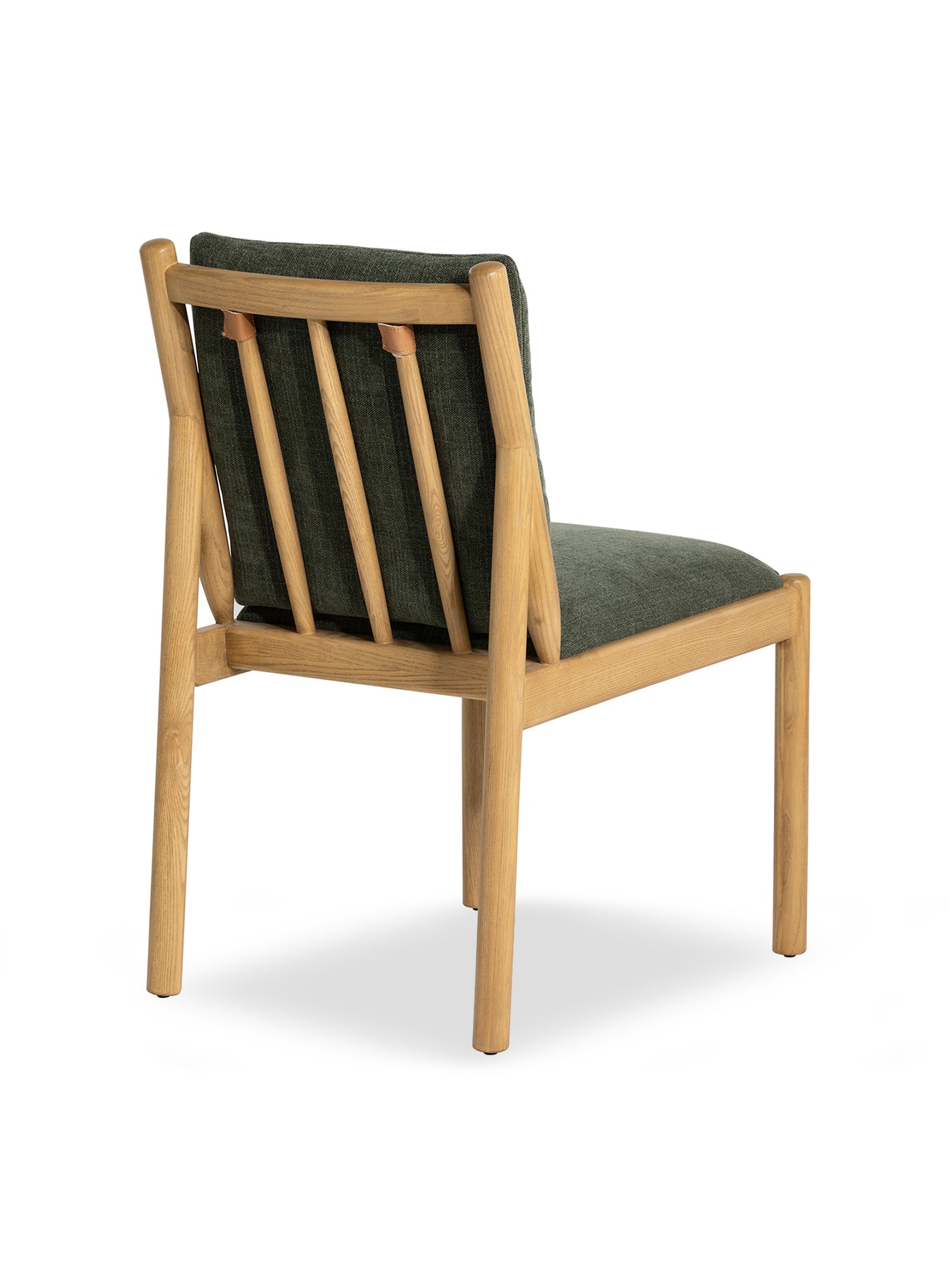 Mirna Green Fabric Dining Chair