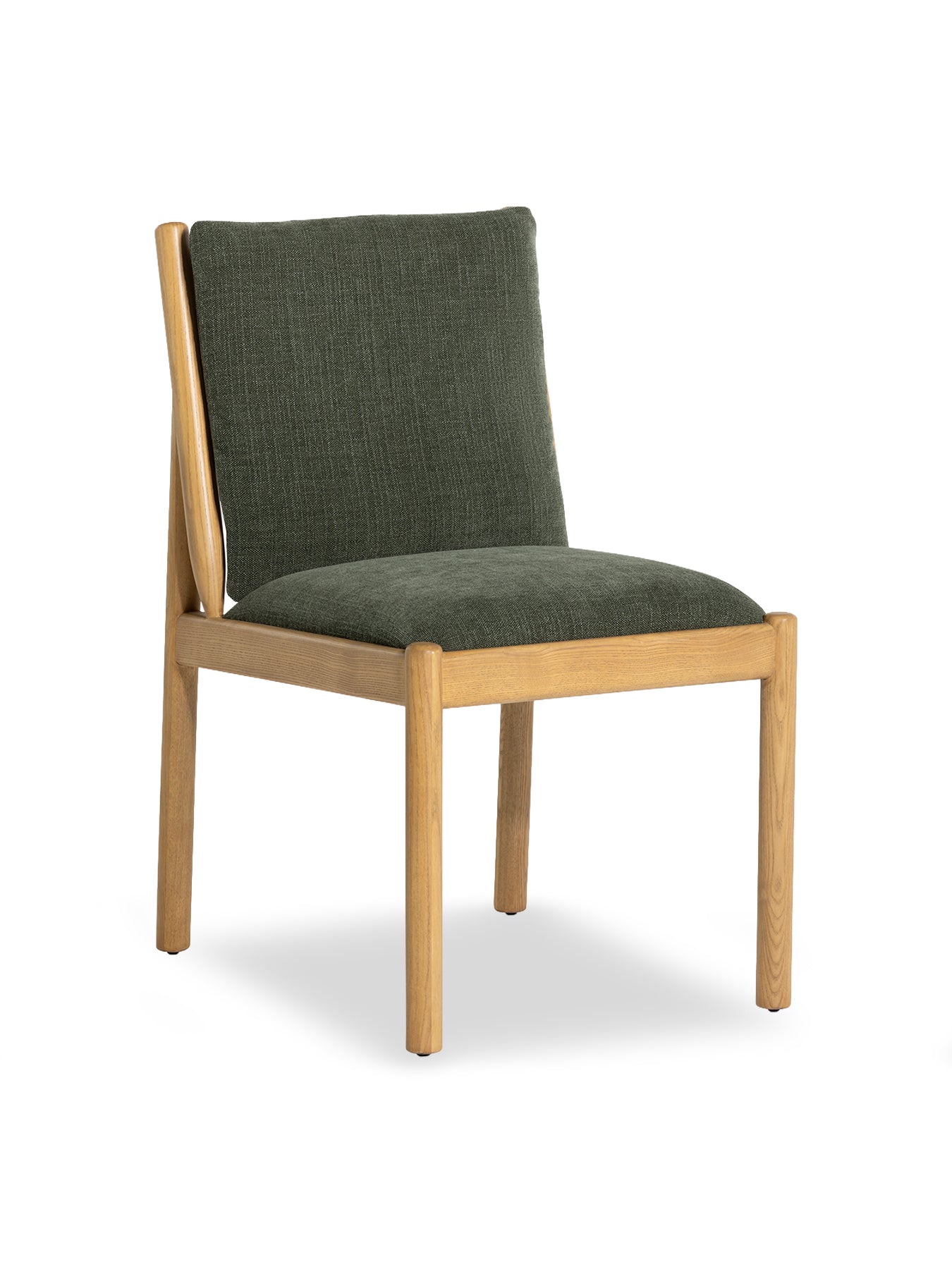 Mirna Green Fabric Dining Chair