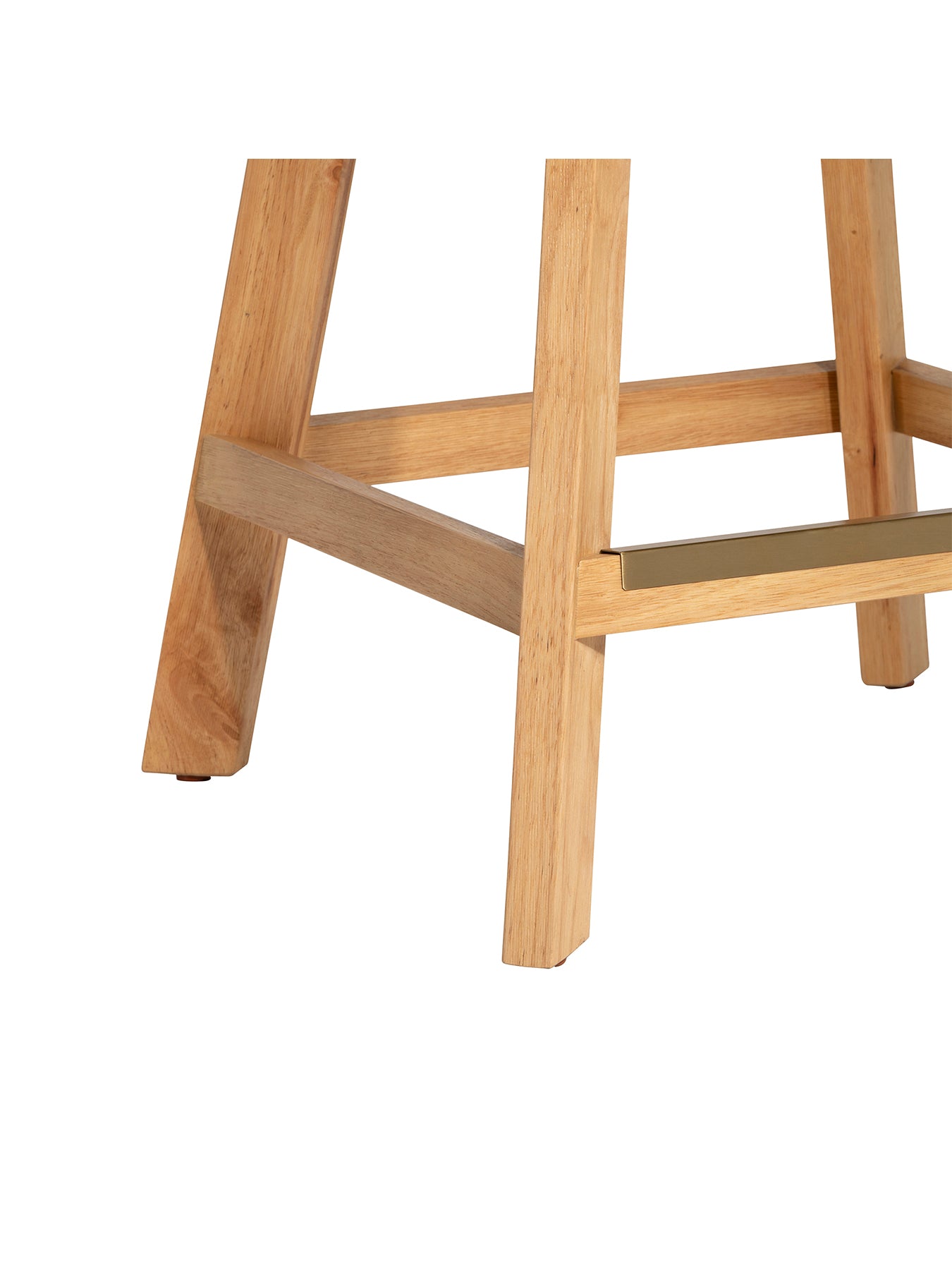 Darnford Neutral Fabric Counter Stool
