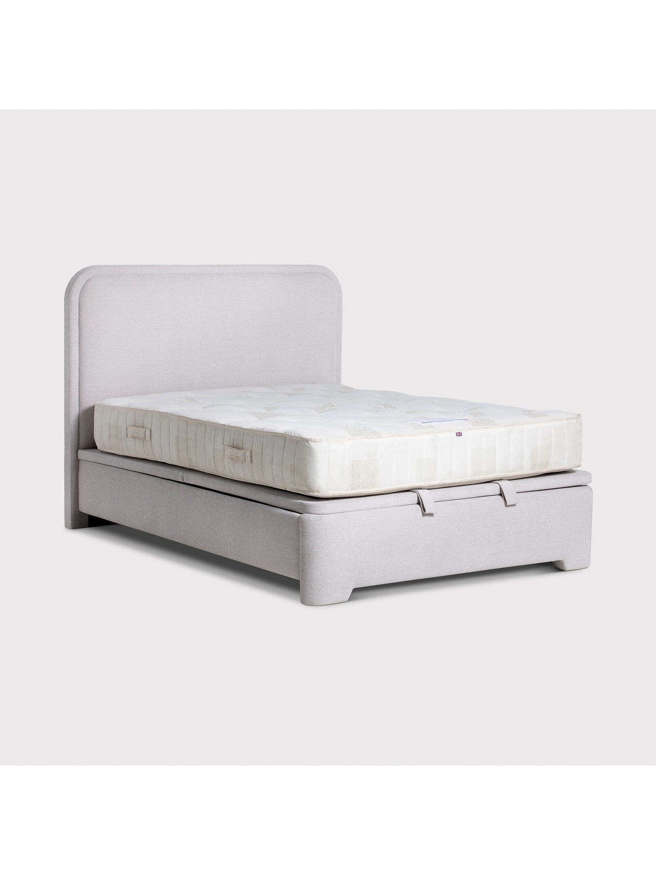 Tilbury Fabric King Ottoman Bed Frame