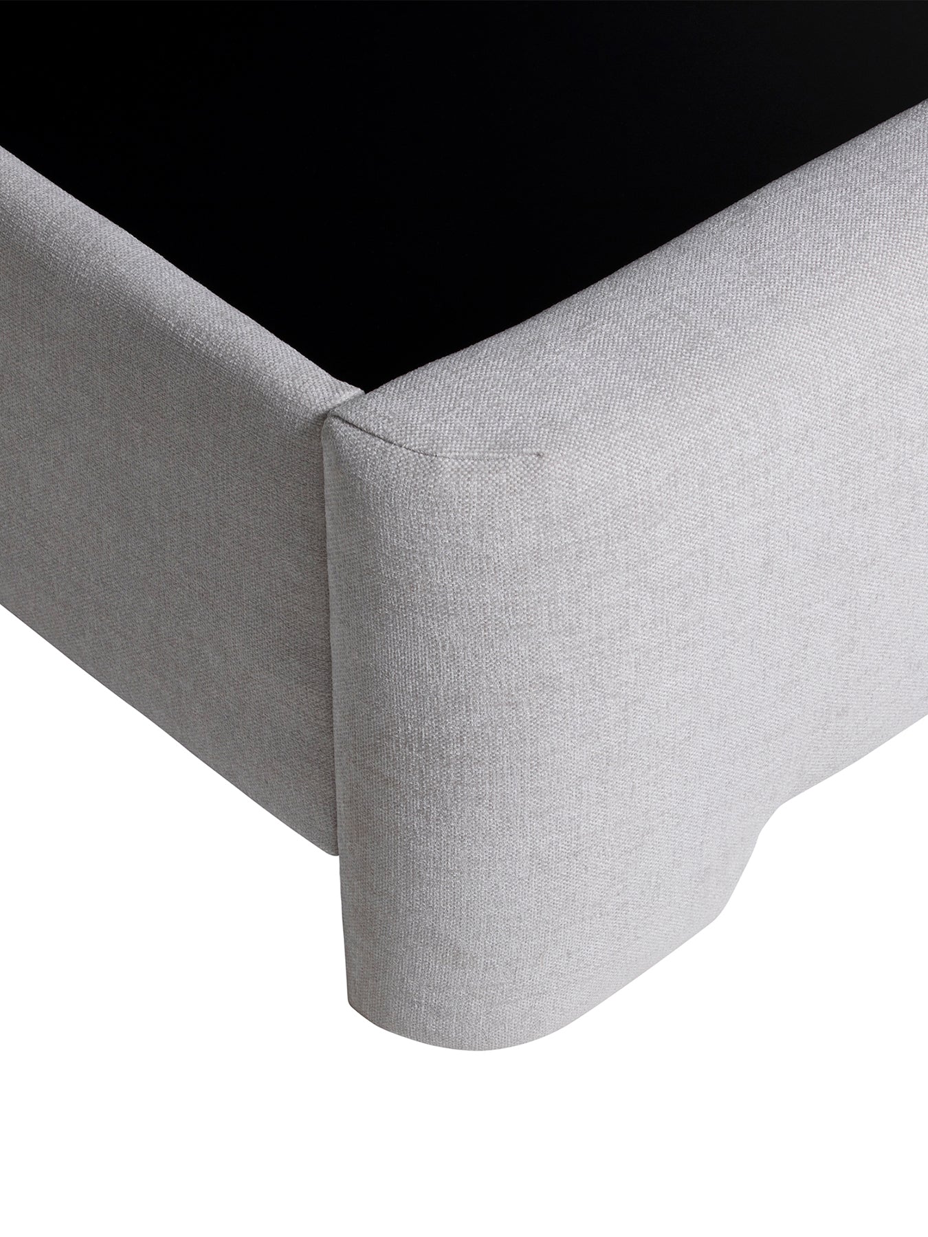Tilbury Fabric King Ottoman Bed Frame