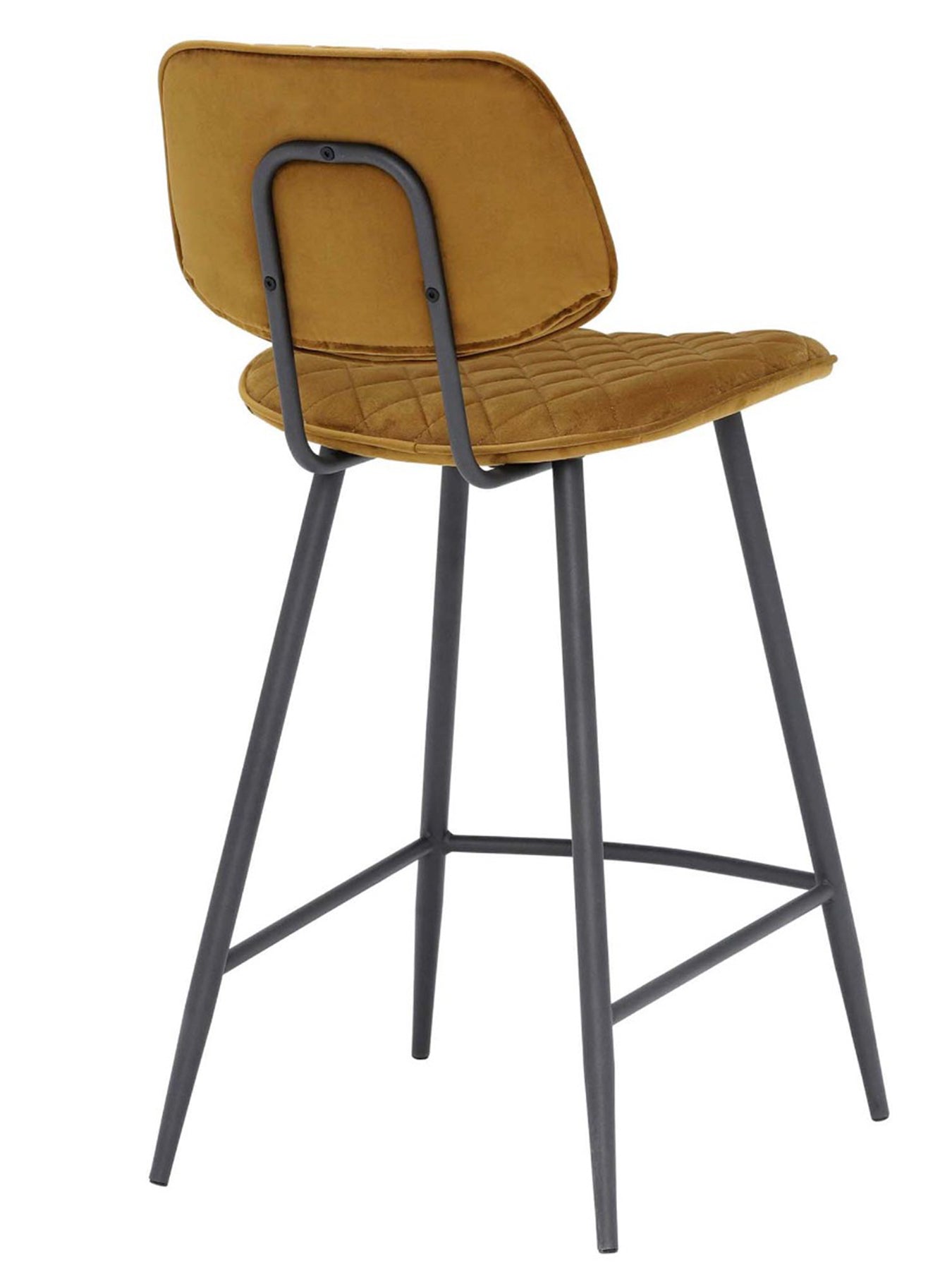 Archer Gold Velvet Counter Stool