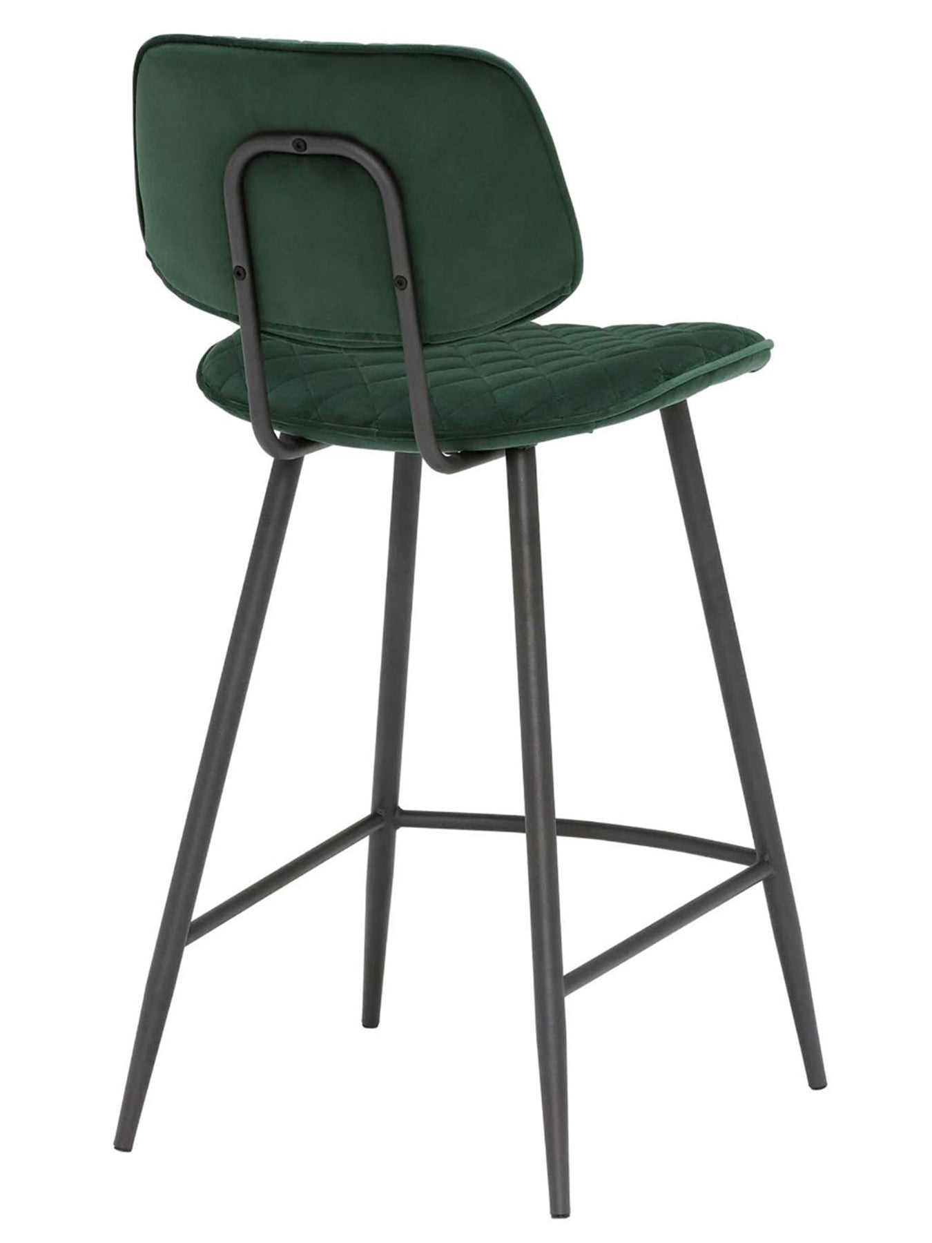 Archer Green Velvet Counter Stool