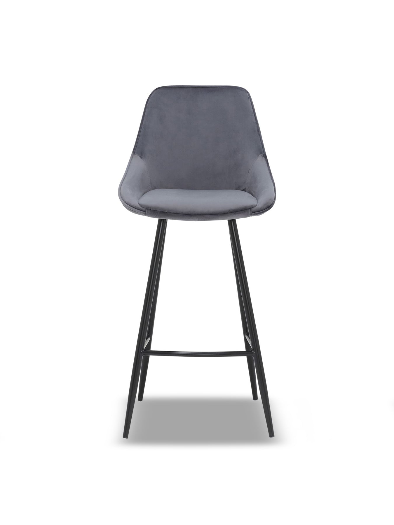 Southbury Grey Fabric Bar Stool