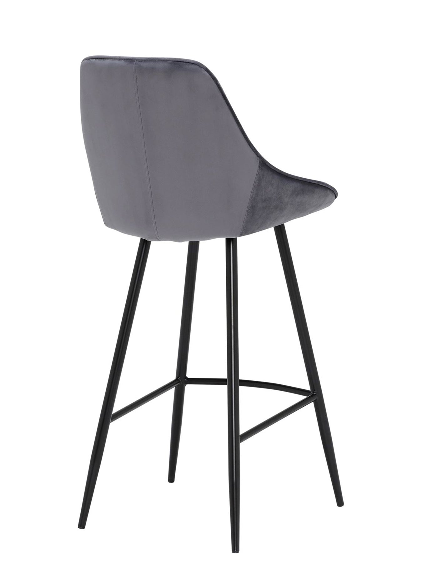 Southbury Grey Fabric Bar Stool