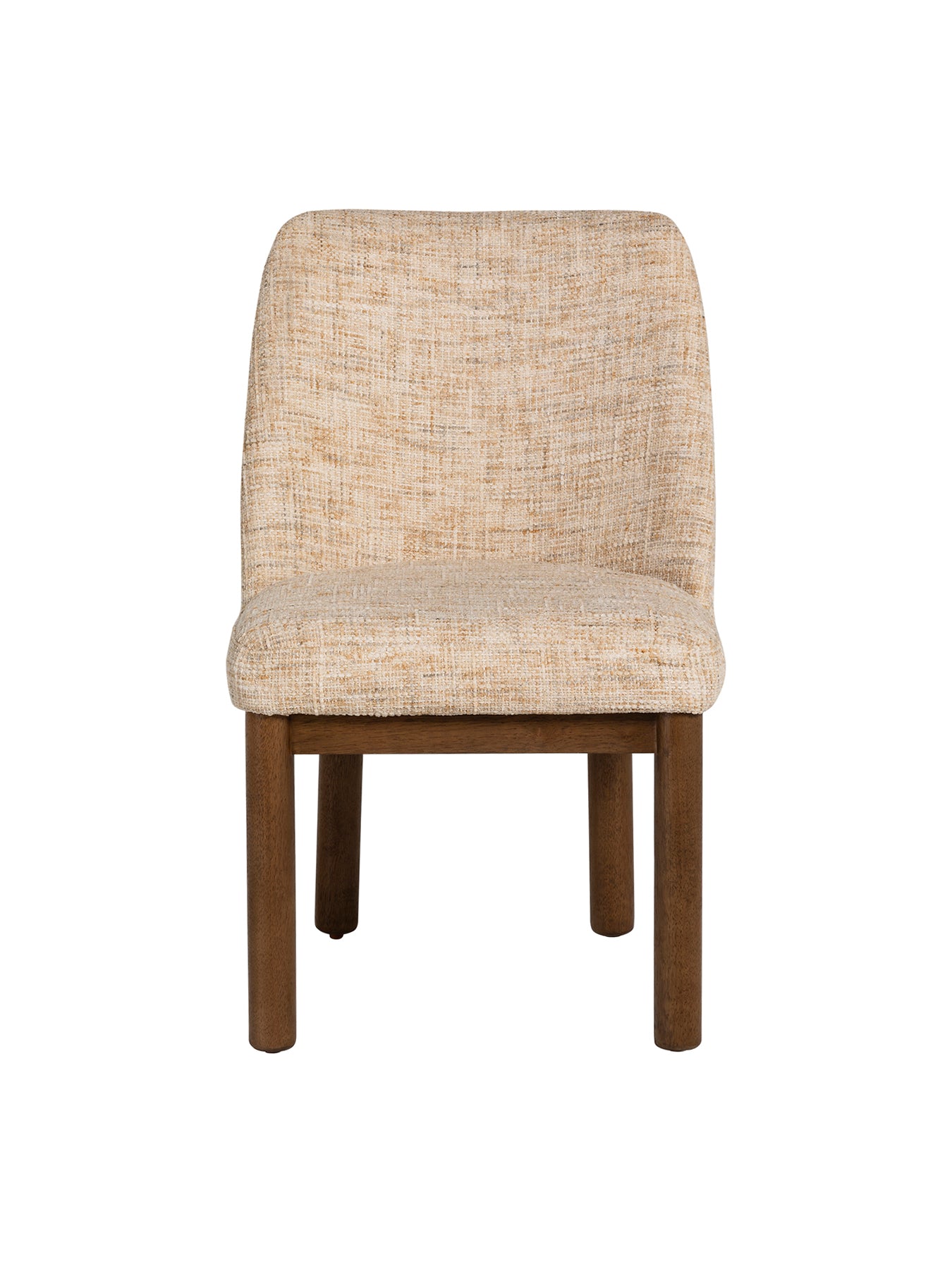 Durris Fabric Dining Chair Neutral