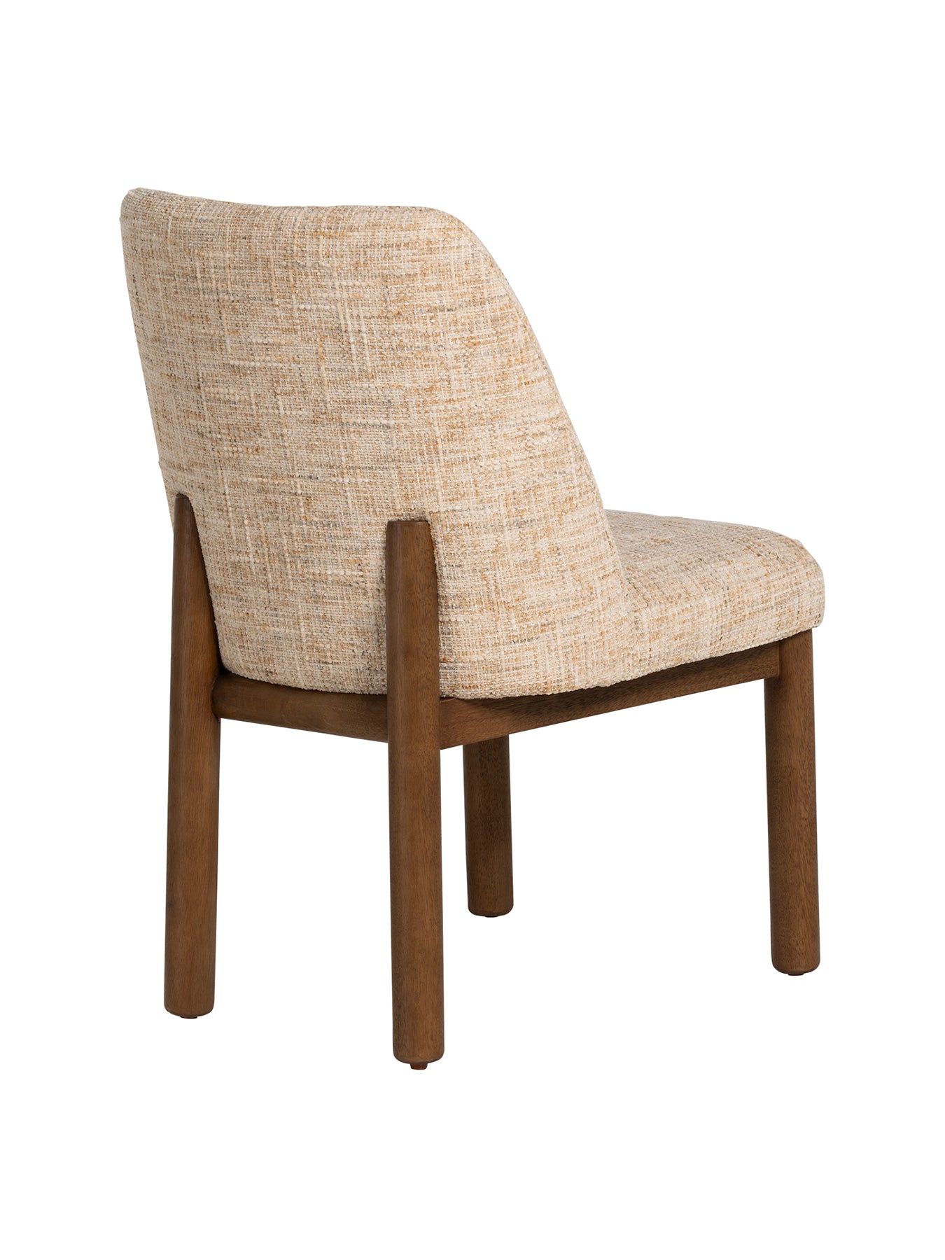 Durris Fabric Dining Chair Neutral