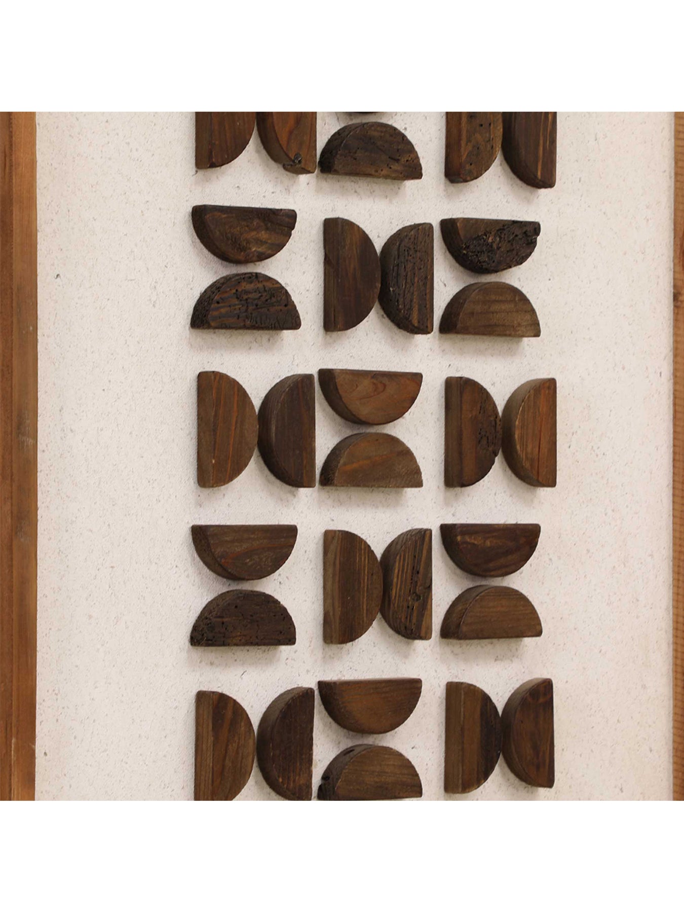Organic Patterned Wall Art Brown