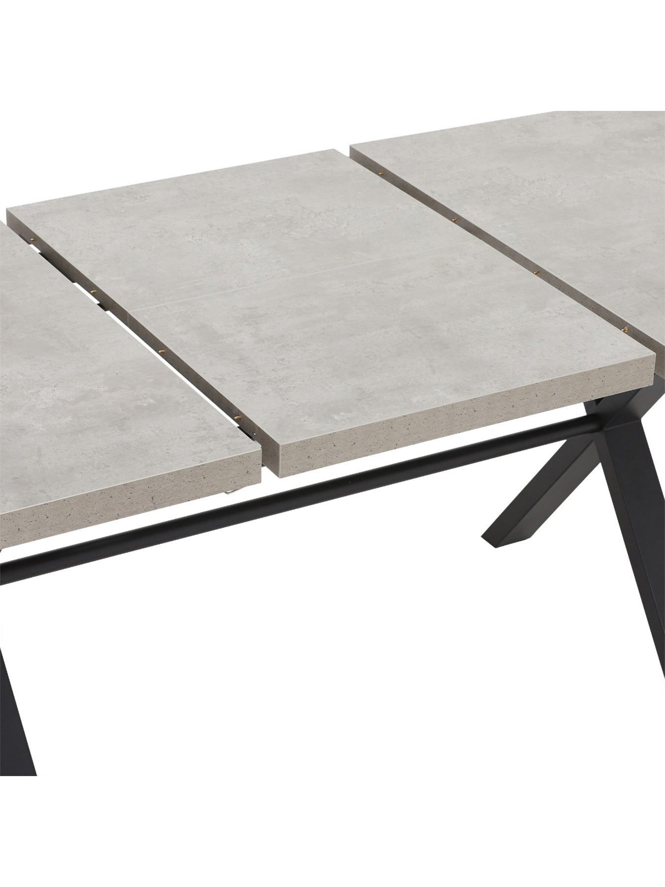 Kalmer Extending Dining Table Concrete Effect Seats 6-8