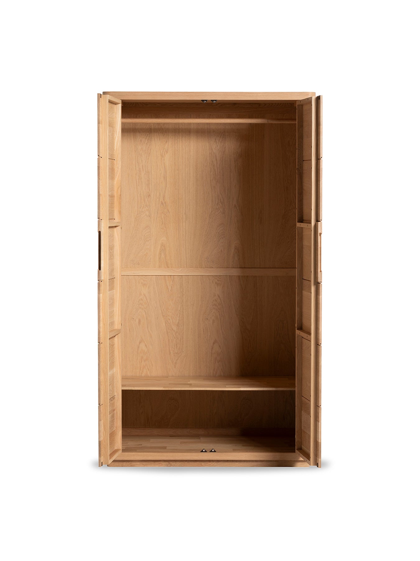Olav Wooden 2 Door Wardrobe