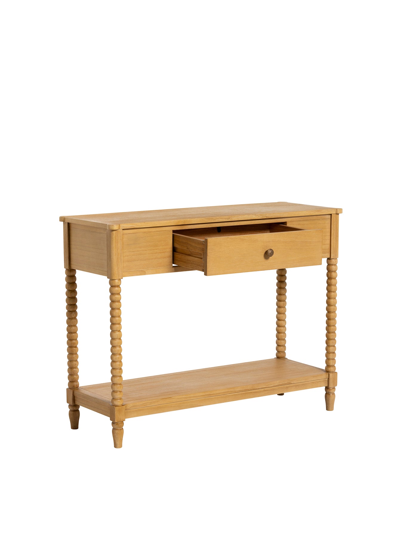 Wesson Wood Console Table With Drawer