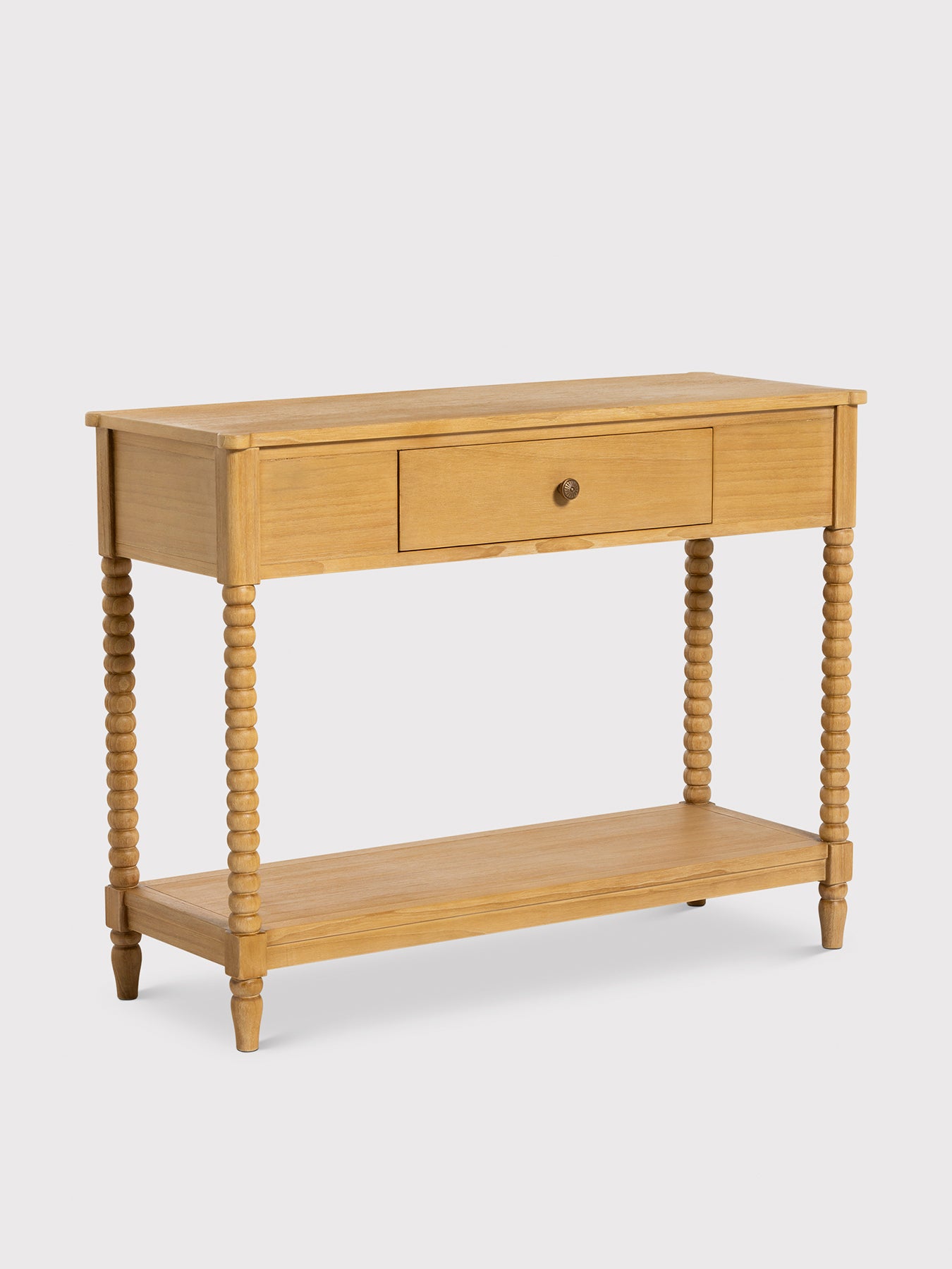 Wesson Wood Console Table With Drawer