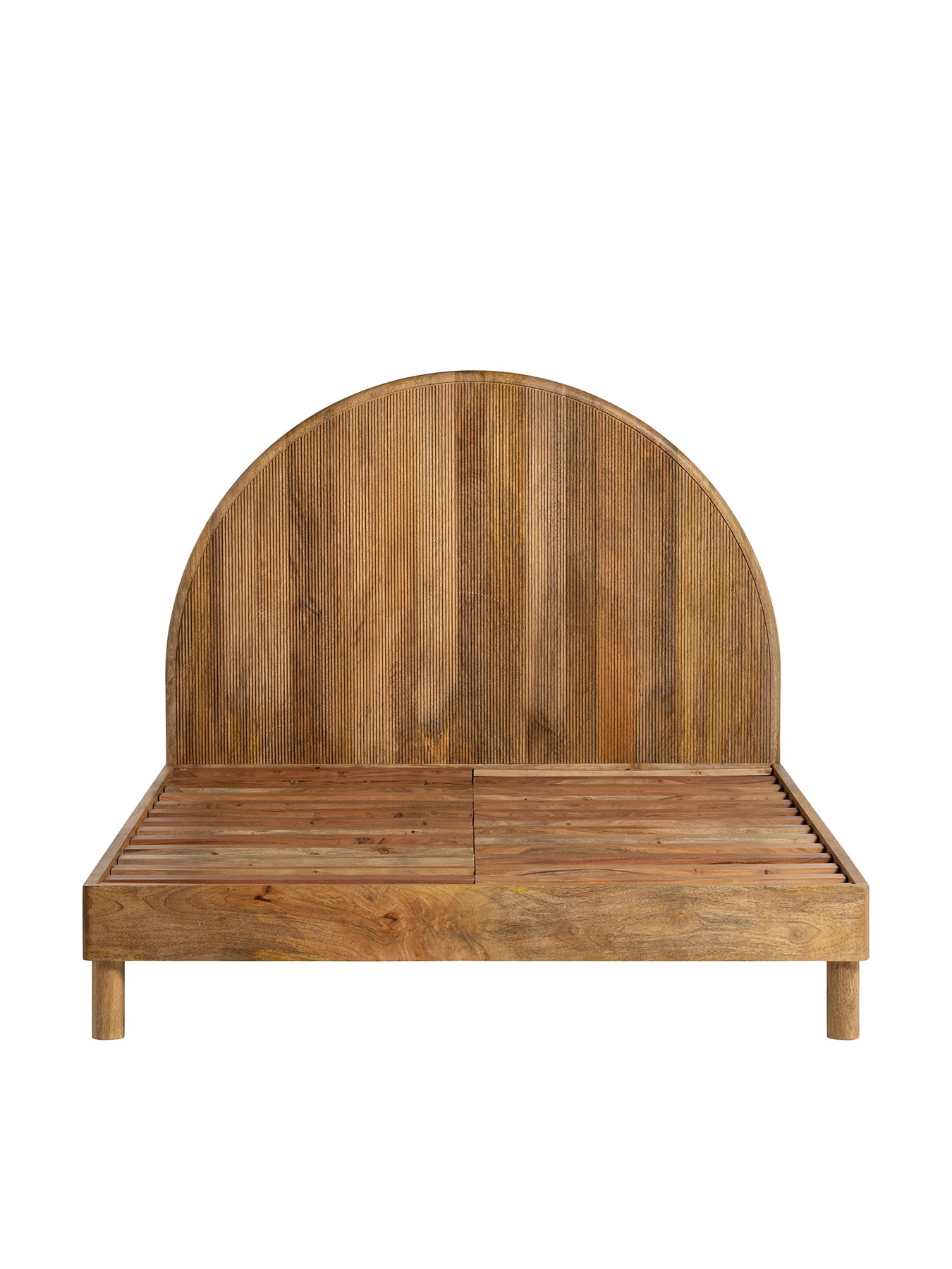 Zuberi Mango Wood King Bed Frame