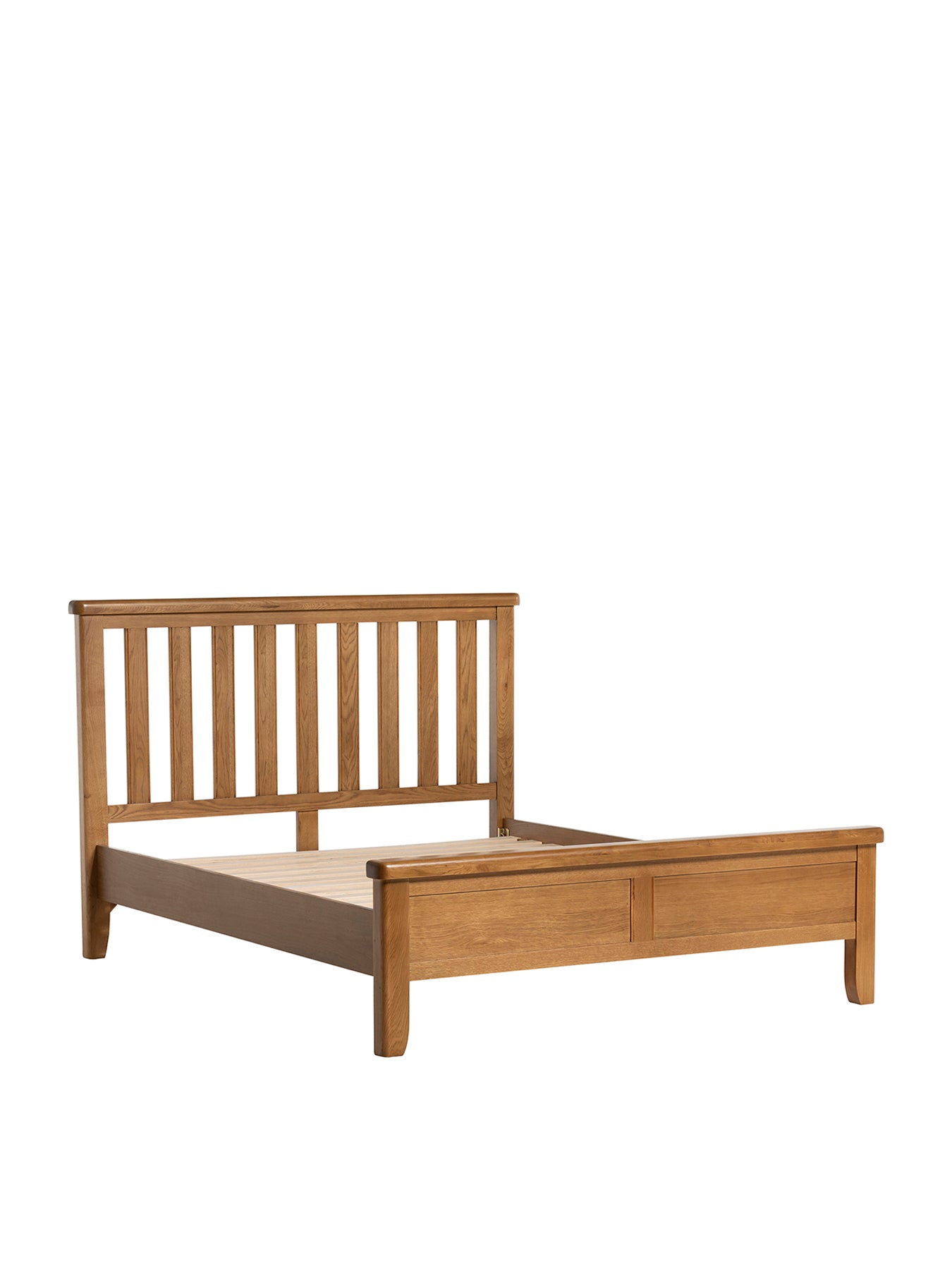 Raithwaite Solid Oak Super King Bed Frame Brown
