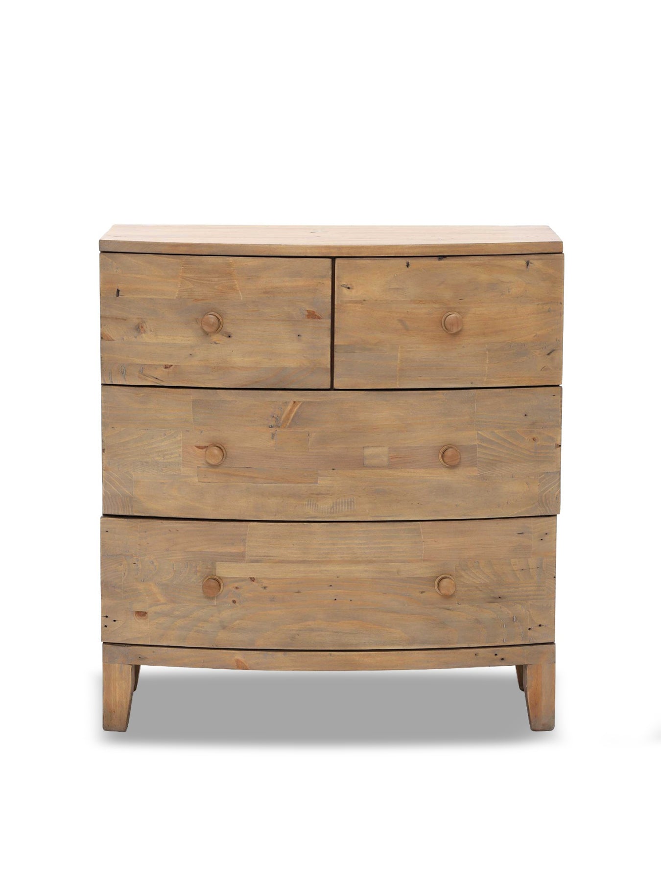 Lewes Reclaimed Wood 4 Drawer Chest