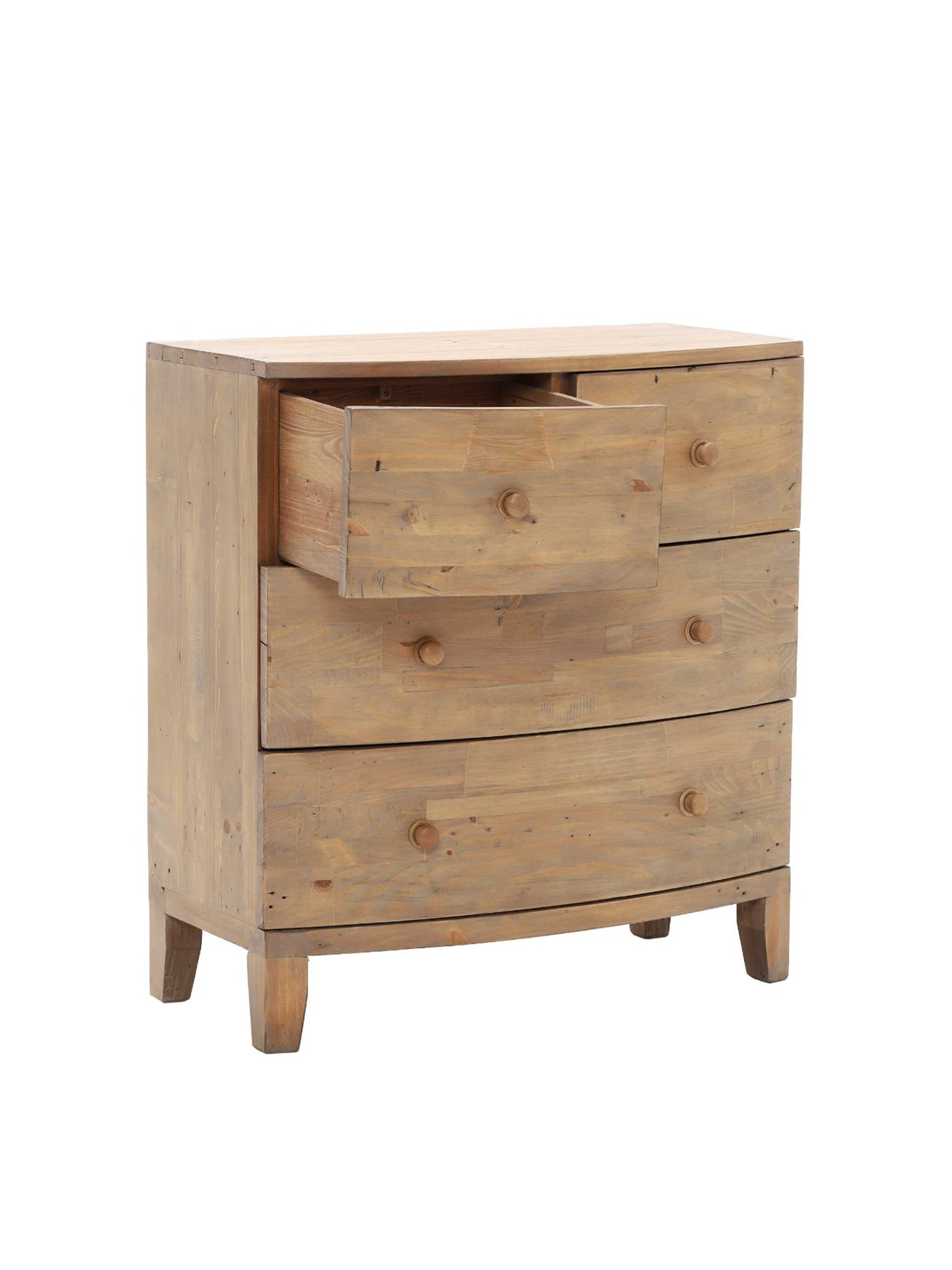 Lewes Reclaimed Wood 4 Drawer Chest