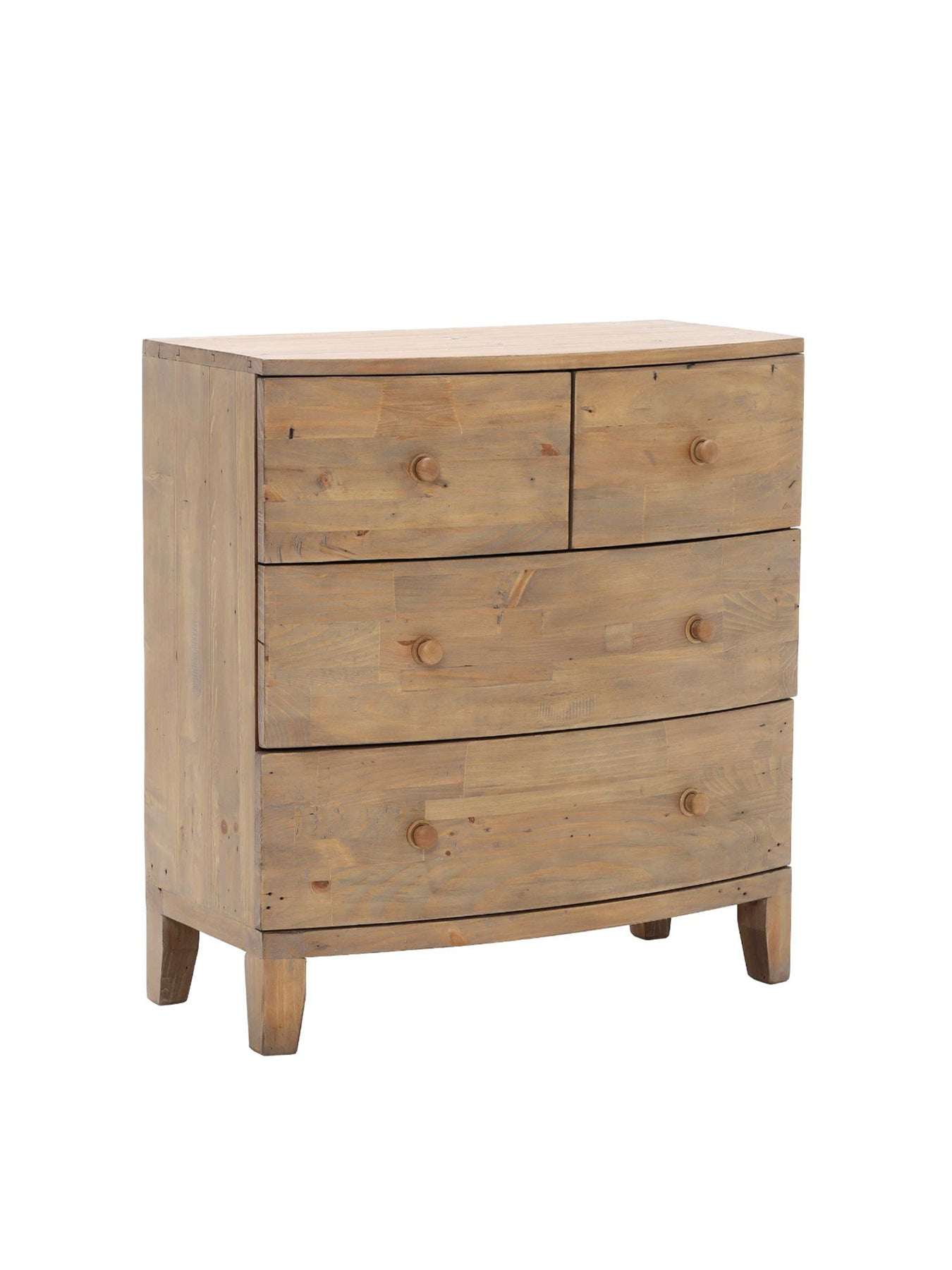 Lewes Reclaimed Wood 4 Drawer Chest