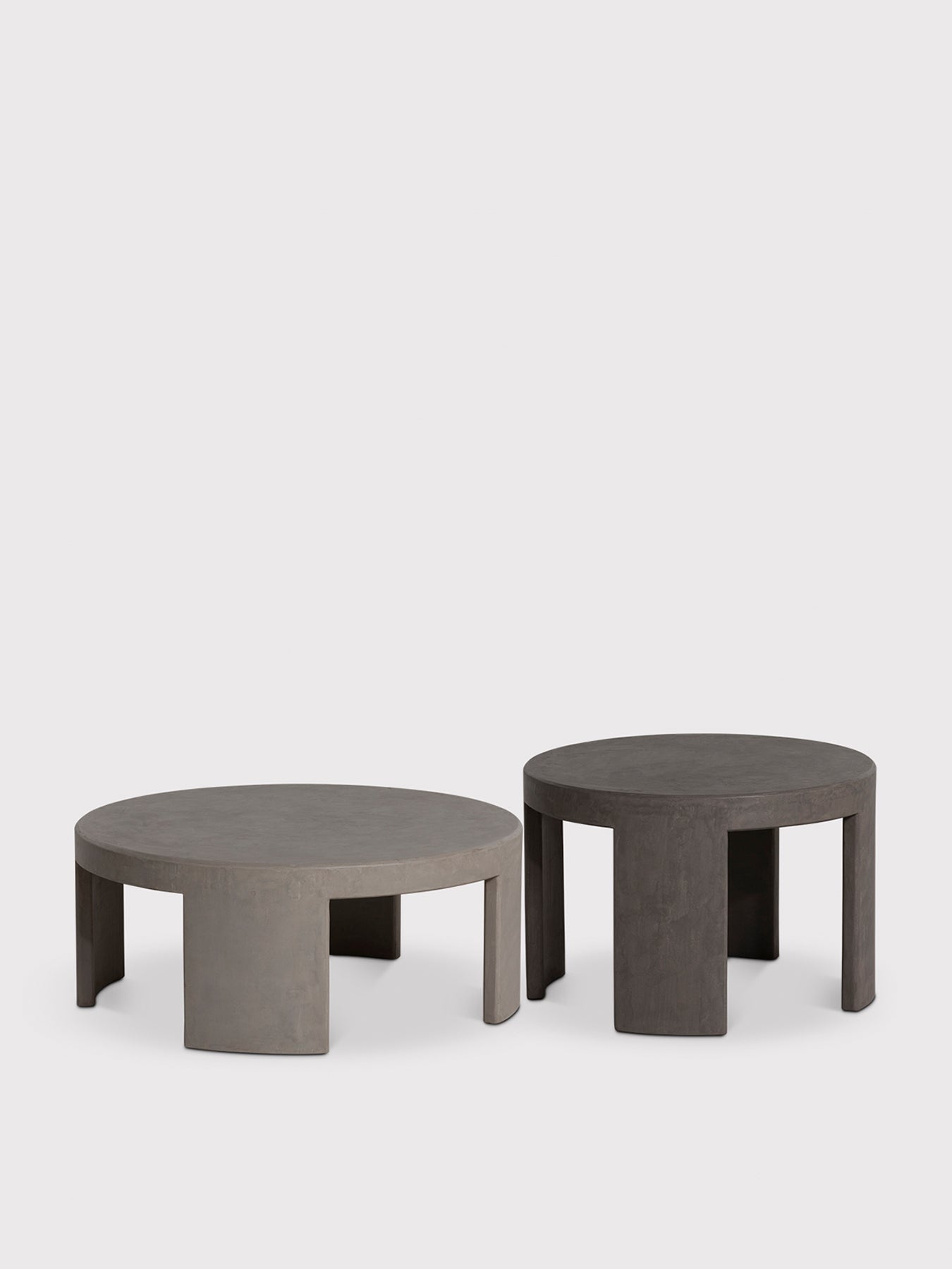 Capella Faux Stone Coffee Table Set Of 2