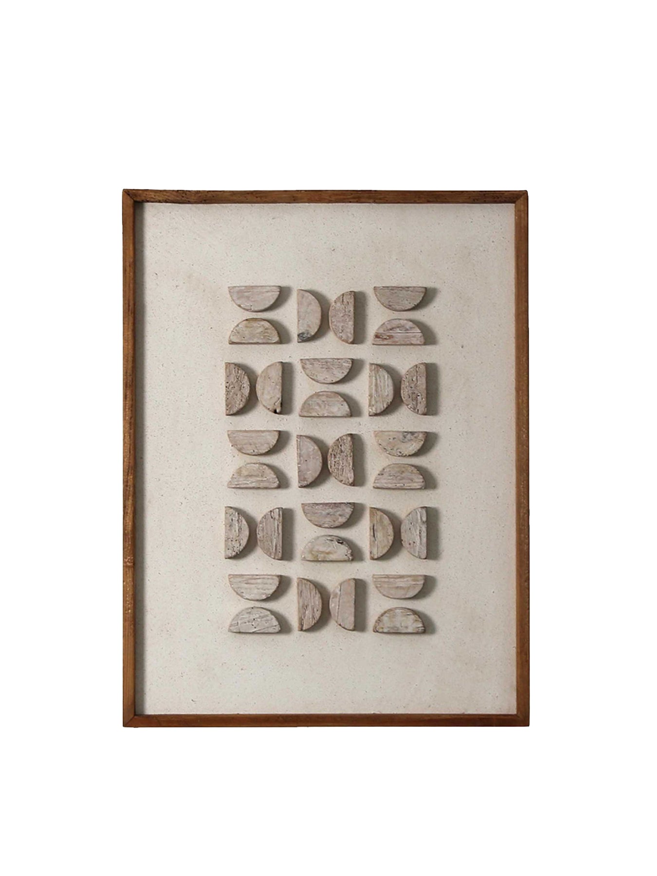 Organic Patterned Wall Art Grey